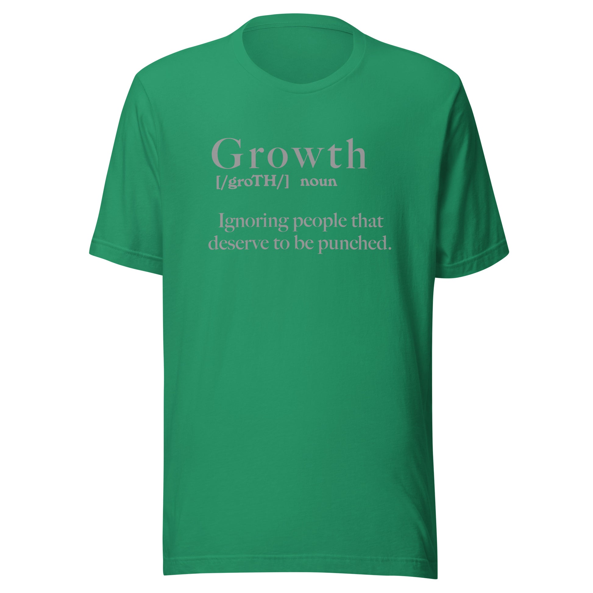 Growth Definition Short Sleeved Unisex Tee - Irie Vybyz Tees & Thingz