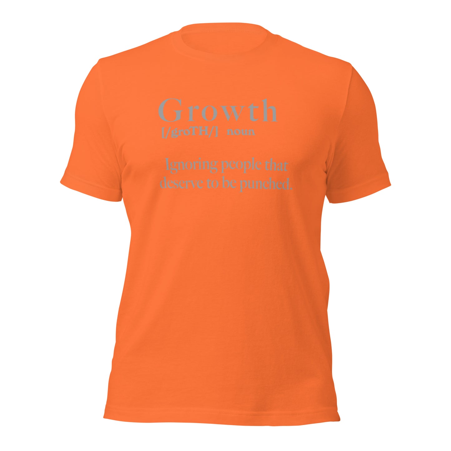 Growth Definition Short Sleeved Unisex Tee - Irie Vybyz Tees & Thingz