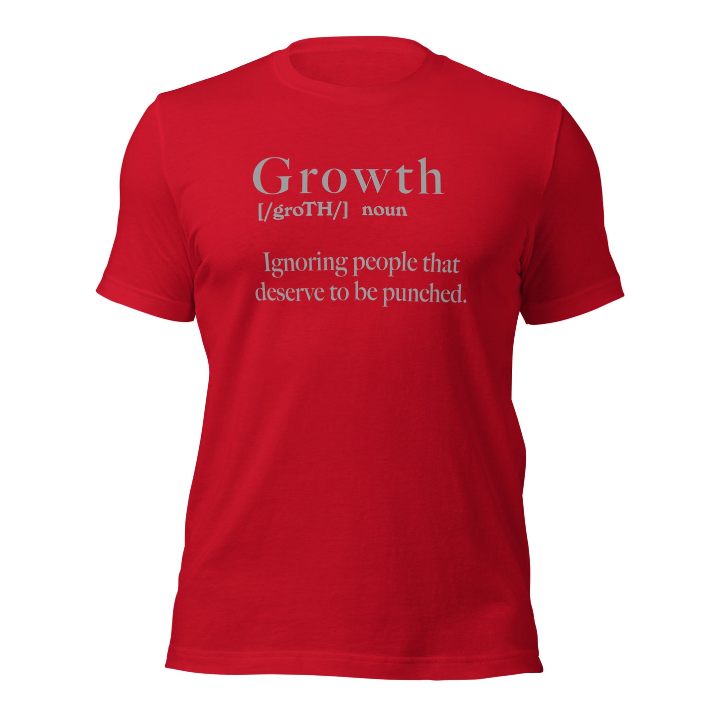 Growth Definition Short Sleeved Unisex Tee - Irie Vybyz Tees & Thingz