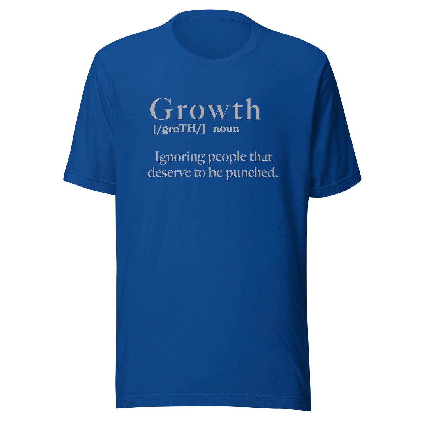 Growth Definition Short Sleeved Unisex Tee - Irie Vybyz Tees & Thingz