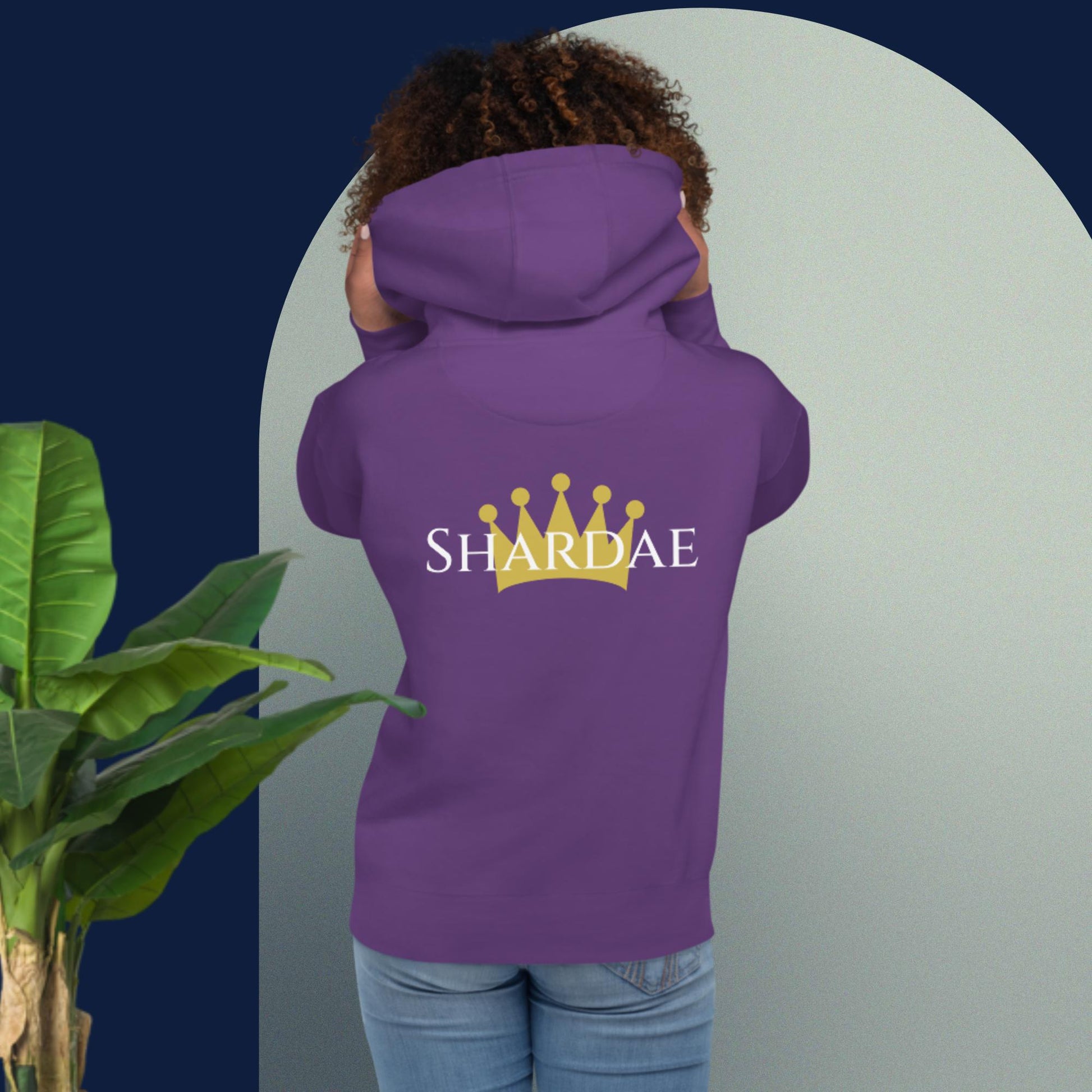 Melanin Goddess Personalized Hoodie - Irie Vybyz Tees & Thingz