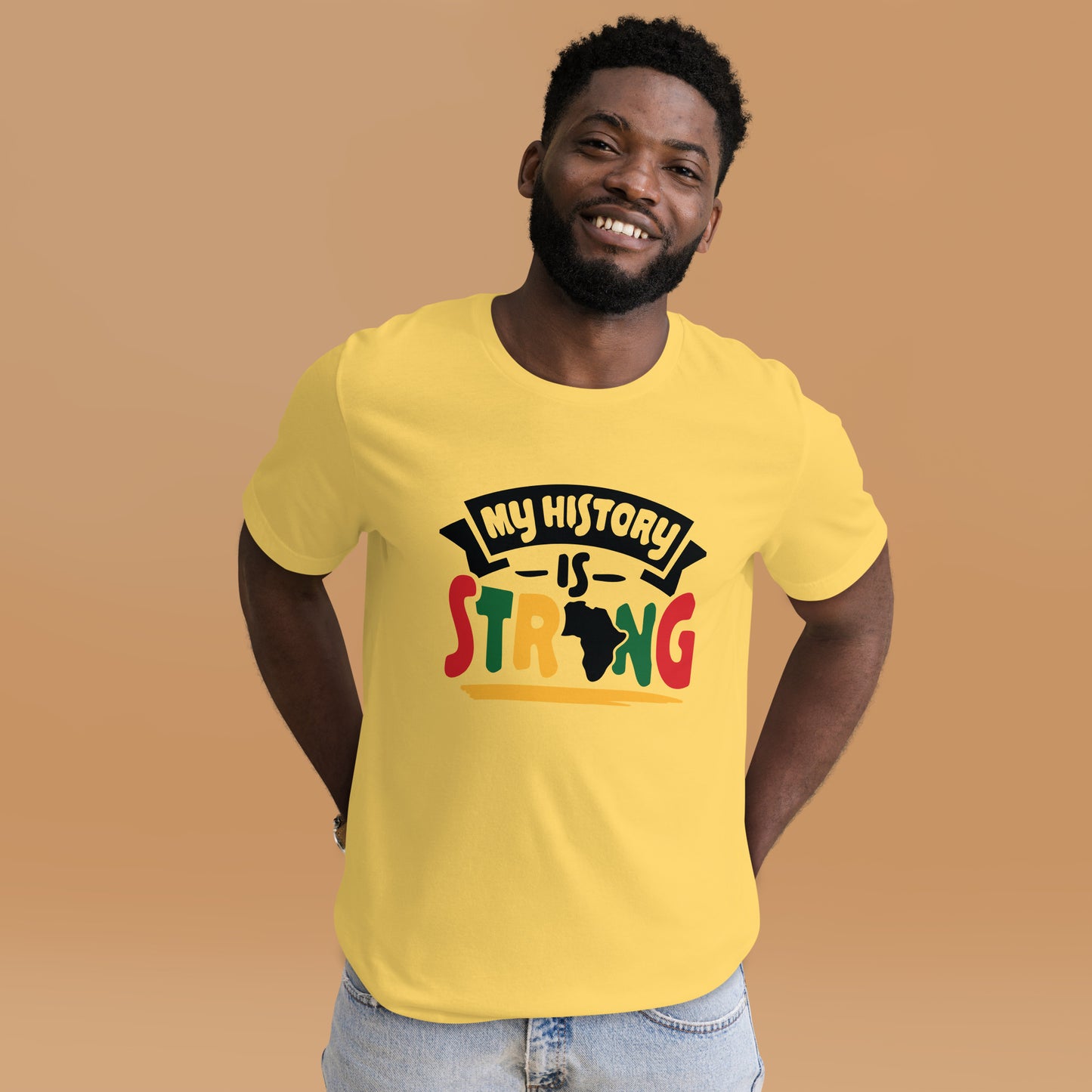 My History is Strong Unisex Tee - Irie Vybyz Tees & Thingz