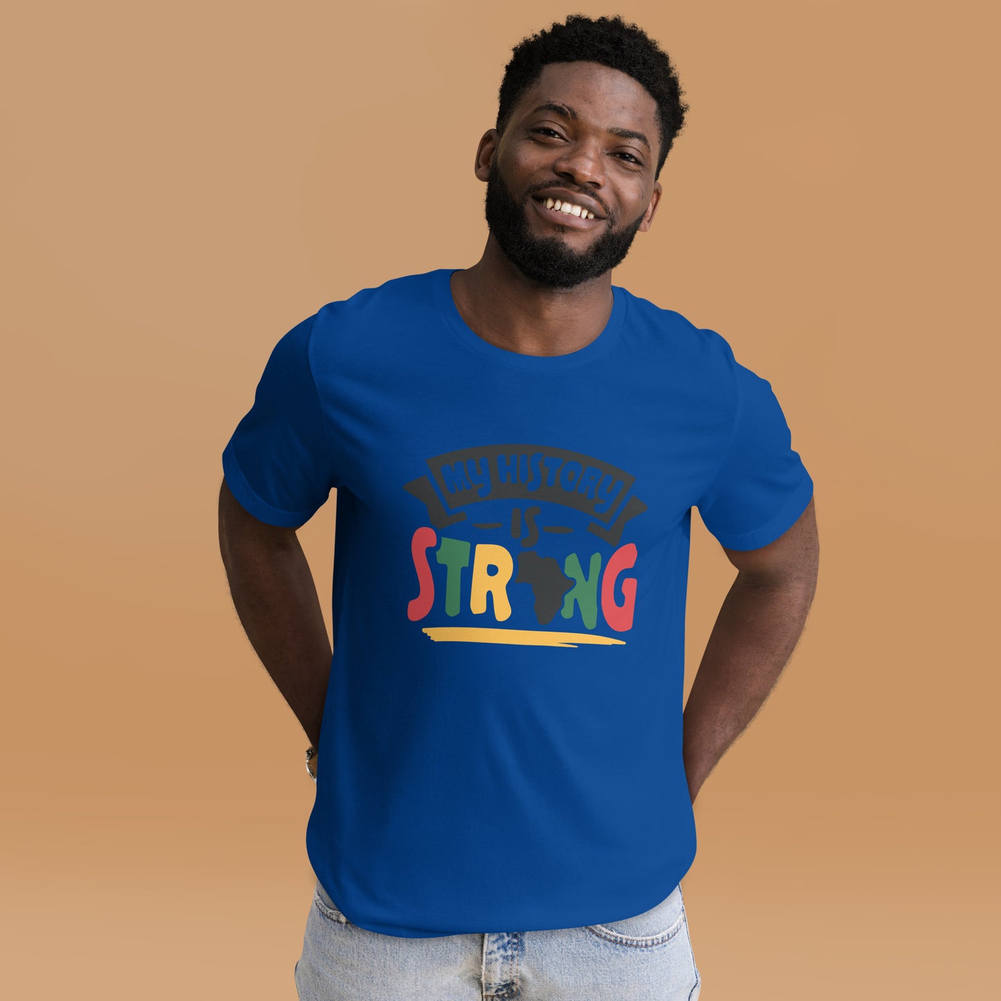 My History is Strong Unisex Tee - Irie Vybyz Tees & Thingz