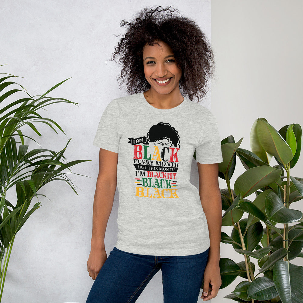 Black Every Month Women’s Tee - Irie Vybyz Tees & Thingz