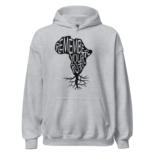 Remember Your Roots Unisex Hoodie - Irie Vybyz Tees & Thingz