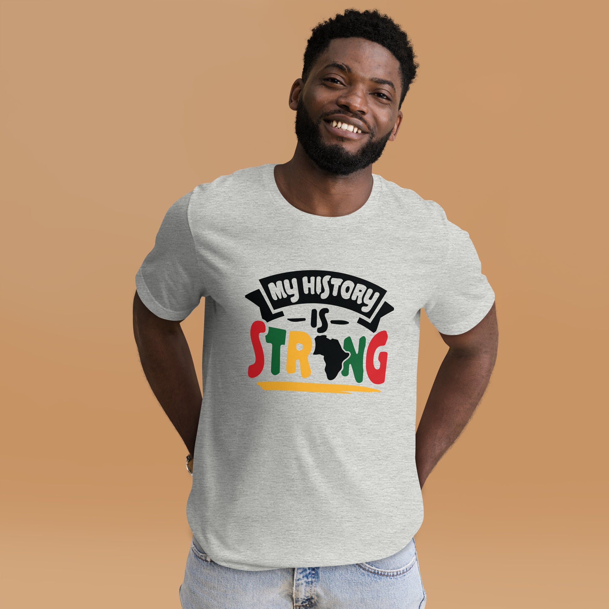 My History is Strong Unisex Tee - Irie Vybyz Tees & Thingz