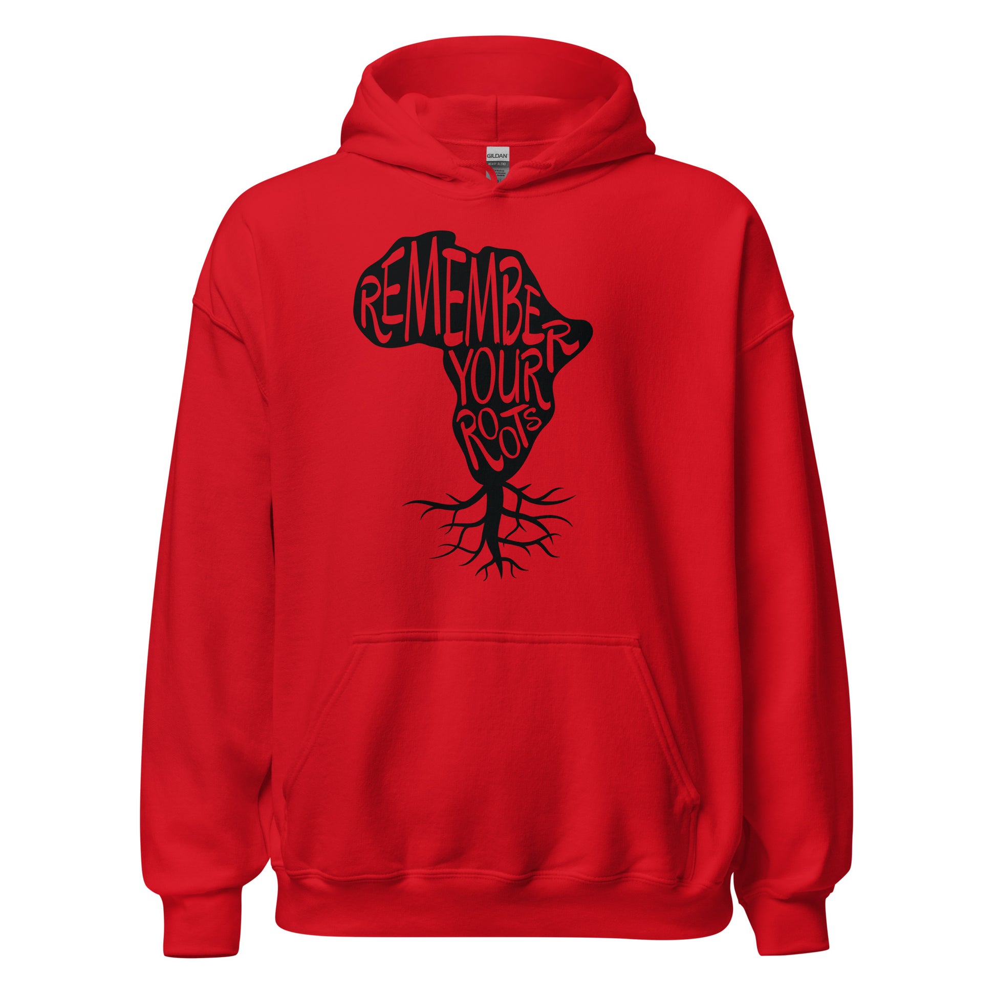 Remember Your Roots Unisex Hoodie - Irie Vybyz Tees & Thingz