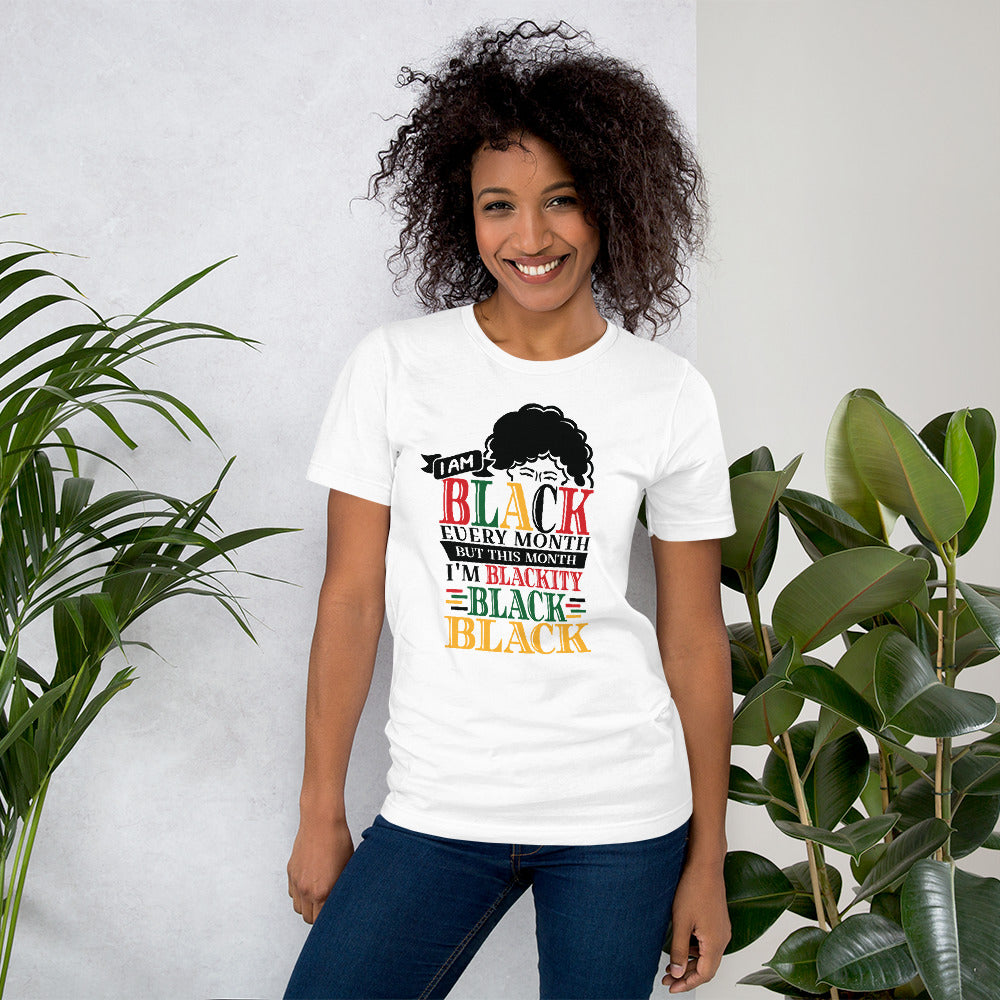 Black Every Month Women’s Tee - Irie Vybyz Tees & Thingz