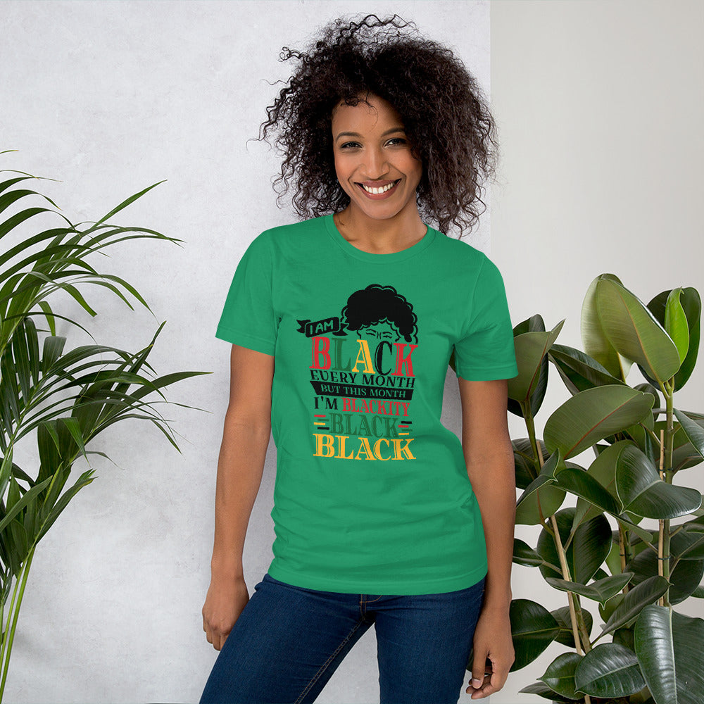 Black Every Month Women’s Tee - Irie Vybyz Tees & Thingz