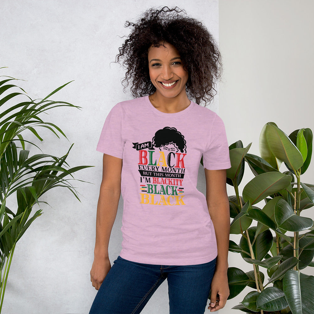 Black Every Month Women’s Tee - Irie Vybyz Tees & Thingz