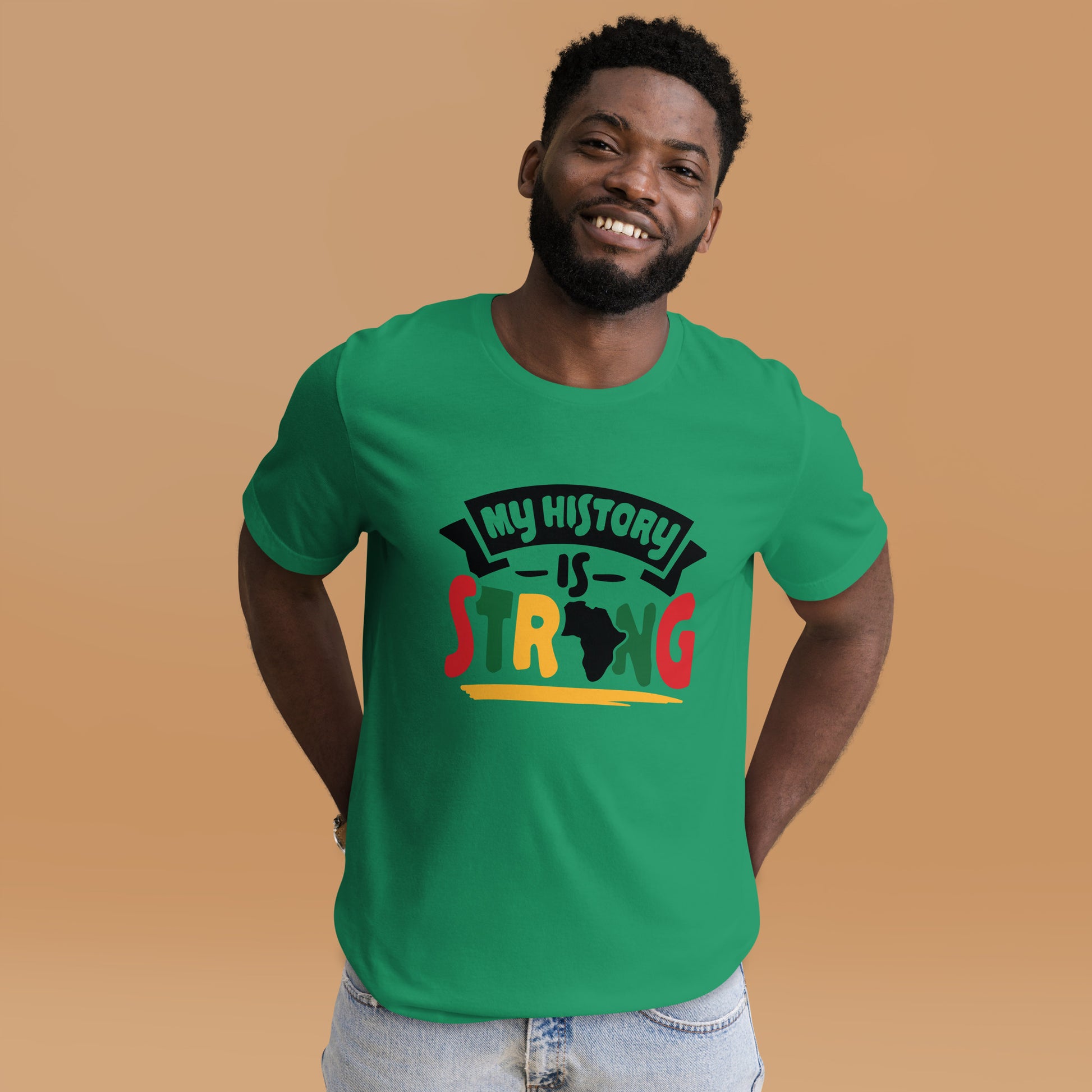 My History is Strong Unisex Tee - Irie Vybyz Tees & Thingz