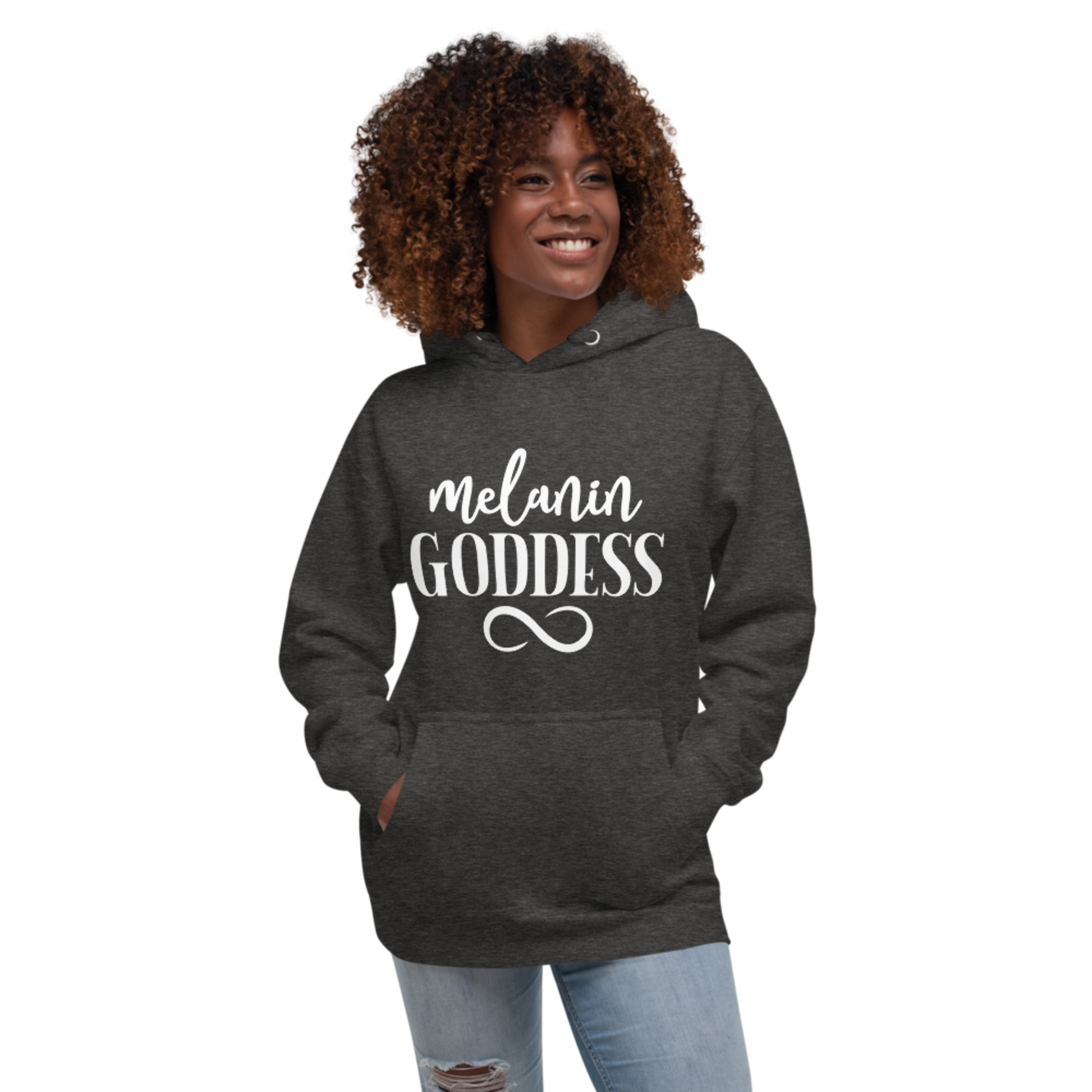 Melanin Goddess Personalized Hoodie - Irie Vybyz Tees & Thingz