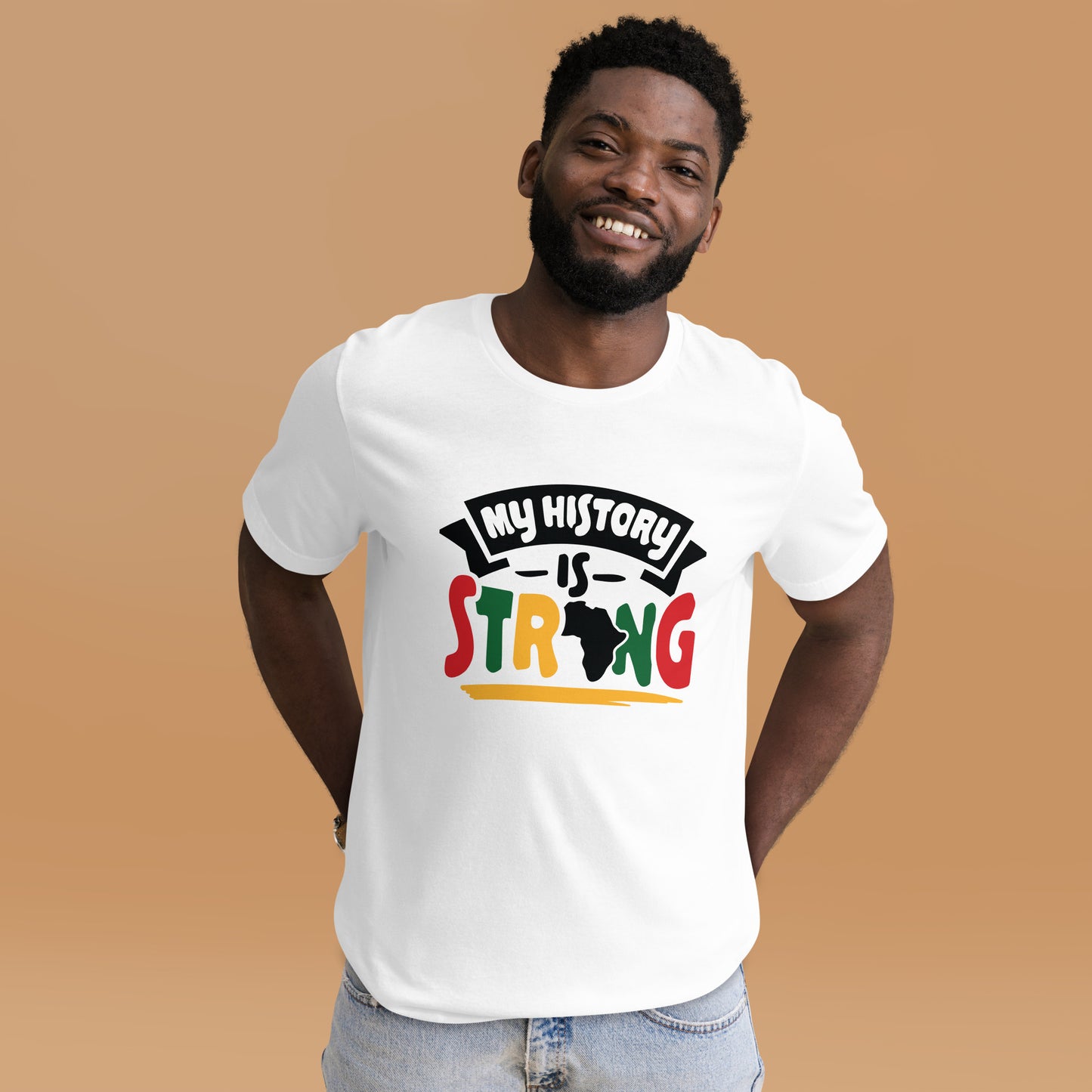 My History is Strong Unisex Tee - Irie Vybyz Tees & Thingz