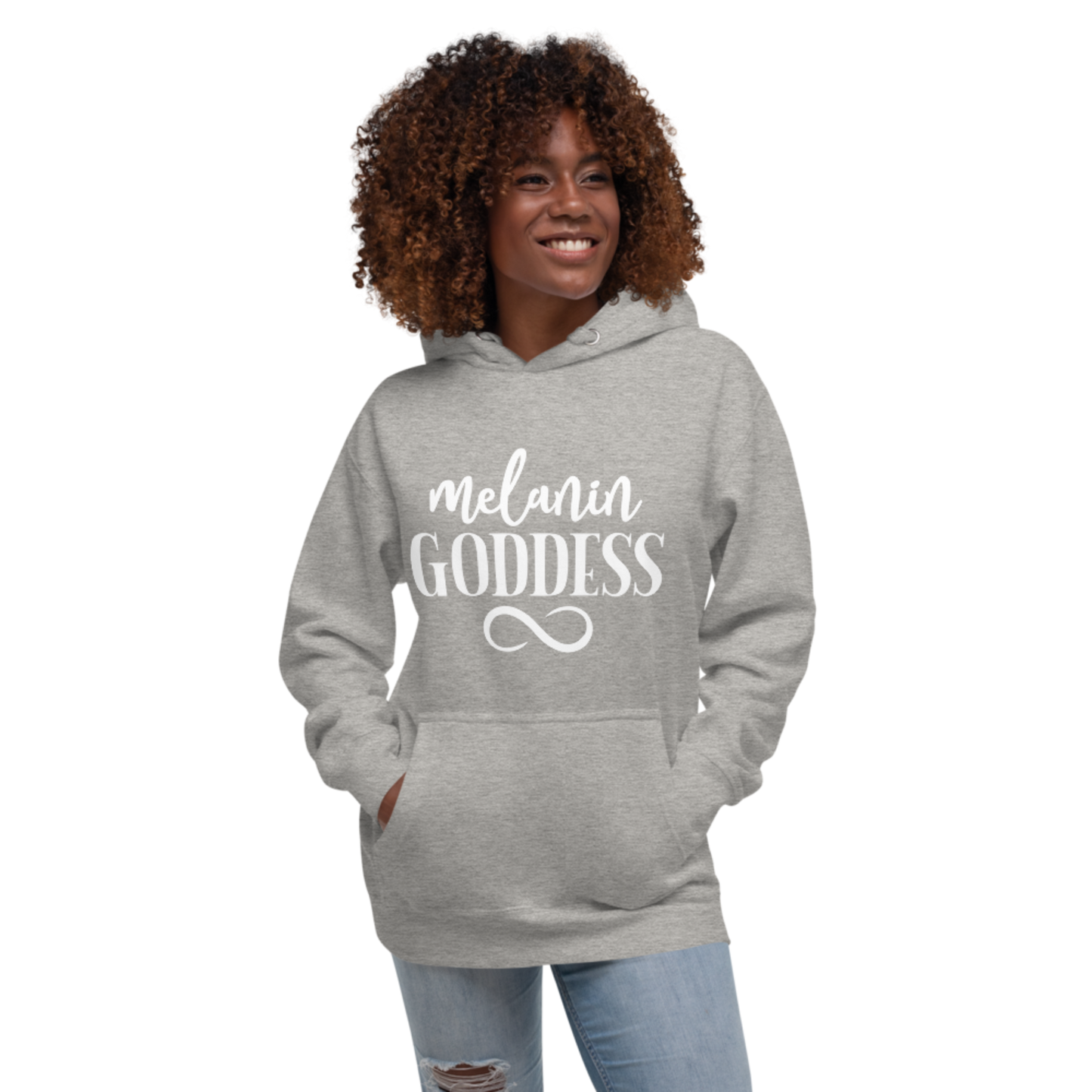 Melanin Goddess Personalized Hoodie - Irie Vybyz Tees & Thingz