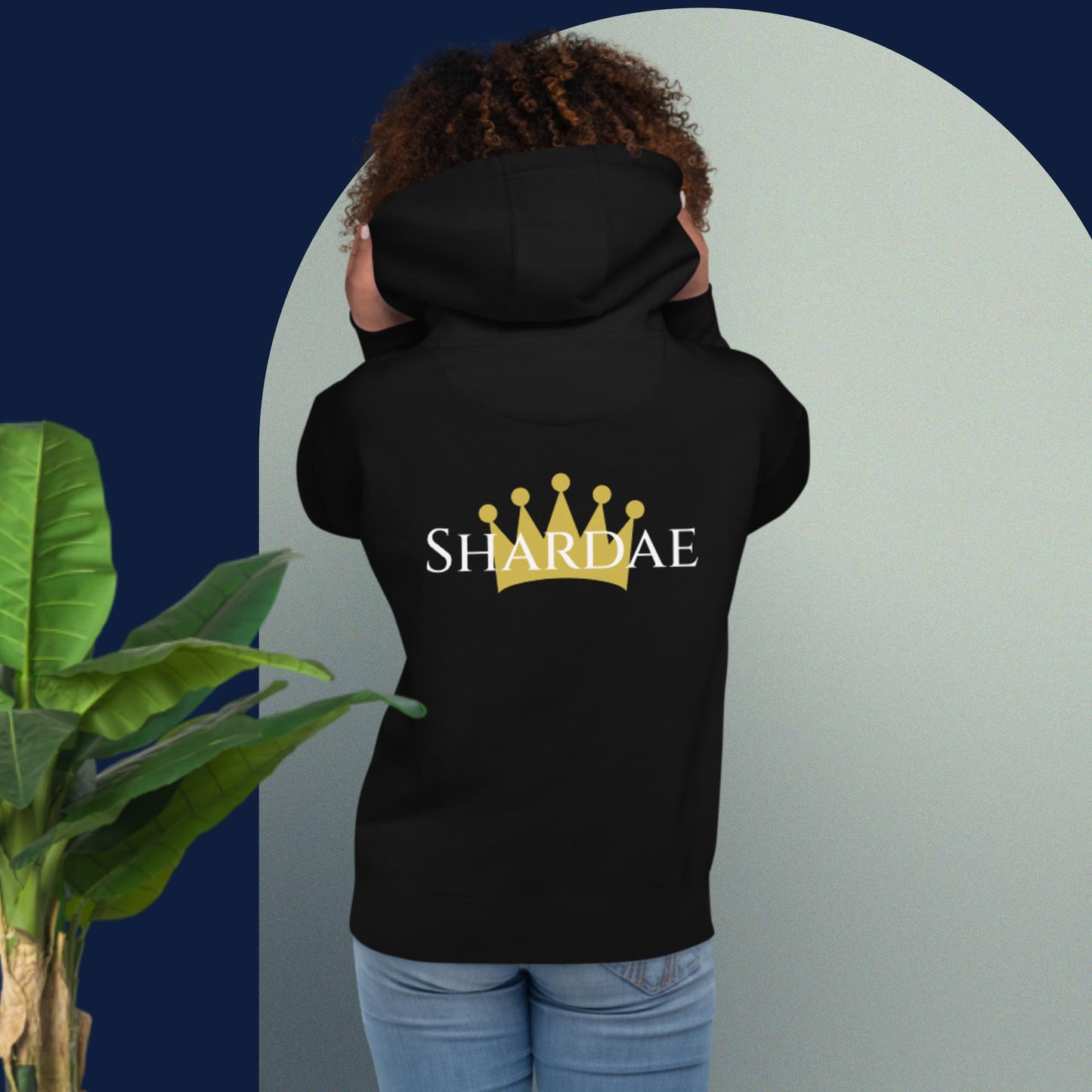 Melanin Goddess Personalized Hoodie - Irie Vybyz Tees & Thingz