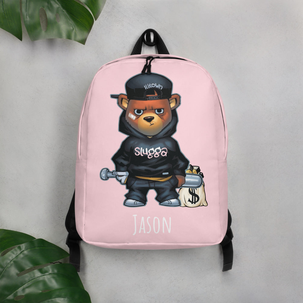 Slugga Bear Customize Backpack - Irie Vybyz Tees & Thingz