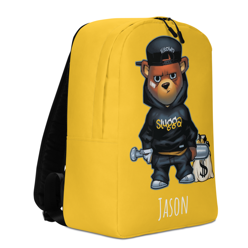 Slugga Bear Customize Backpack - Irie Vybyz Tees & Thingz