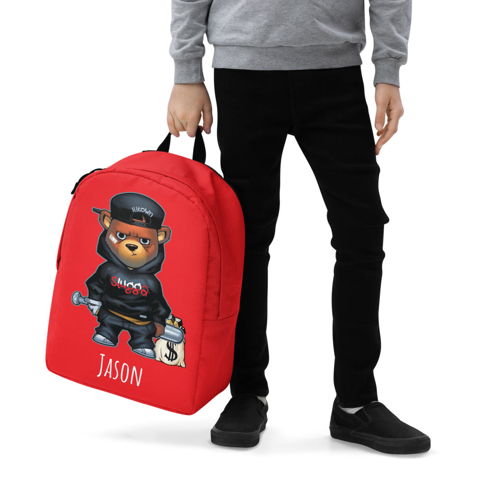 Slugga Bear Customize Backpack - Irie Vybyz Tees & Thingz