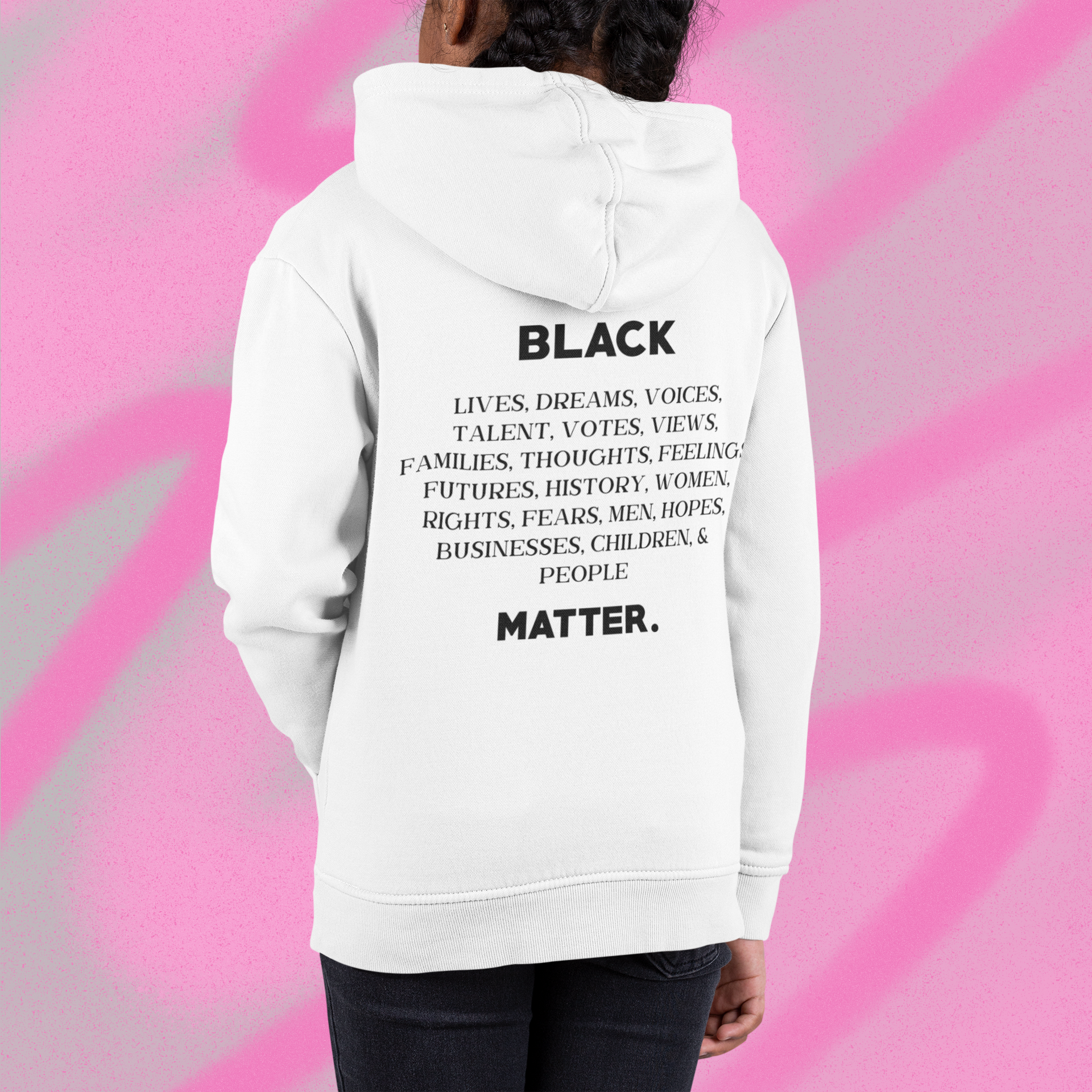 Black "Everything" Matters Hoodie - Irie Vybyz Tees & Thingz