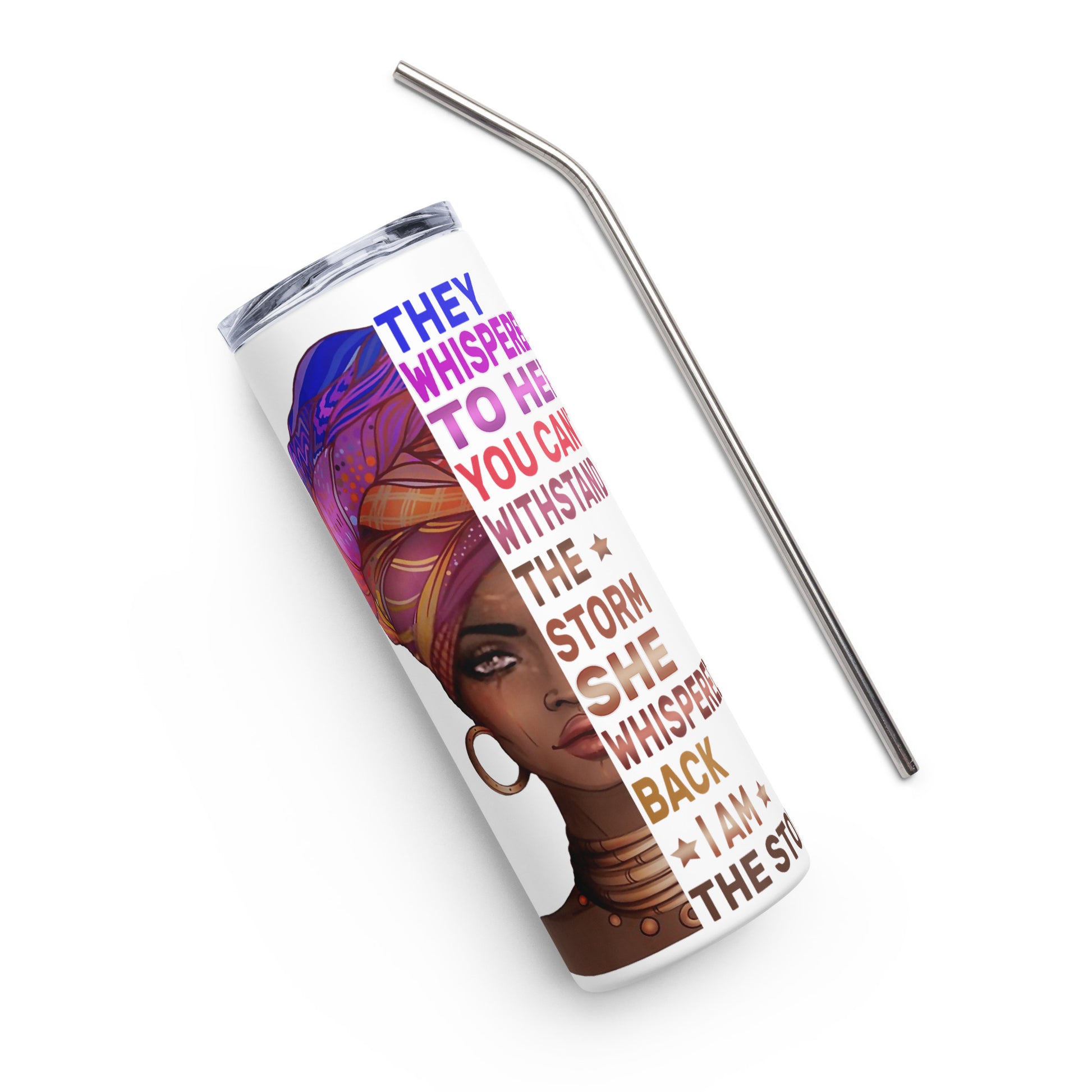 She IS The Storm Personalized Tumbler - Irie Vybyz Tees & Thingz