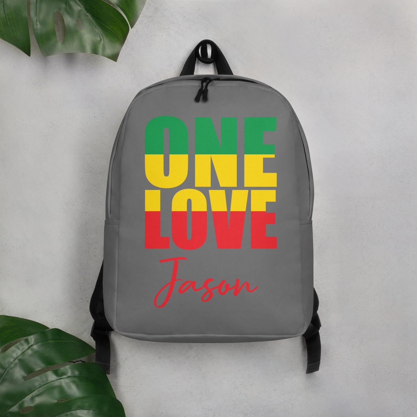 One Love Backpack - Irie Vybyz Tees & Thingz