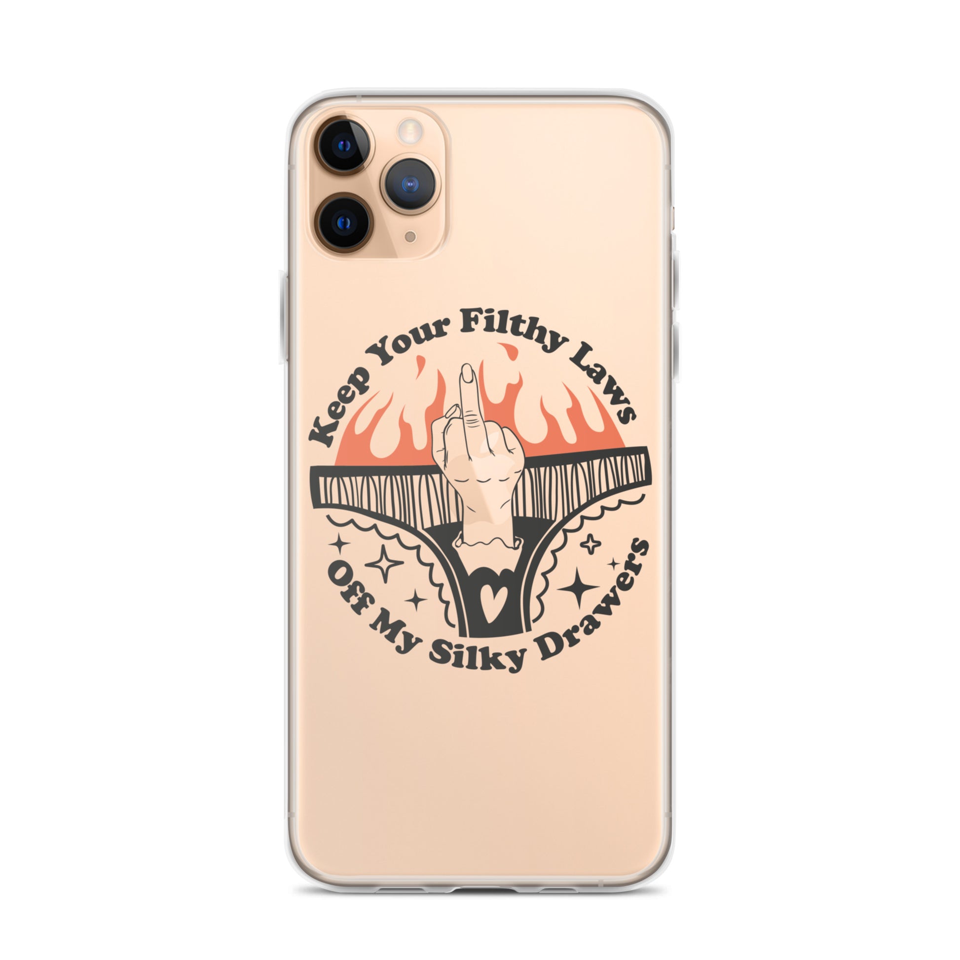 Keep Your Filthy Laws Off iPhone Case - Irie Vybyz Tees & Thingz