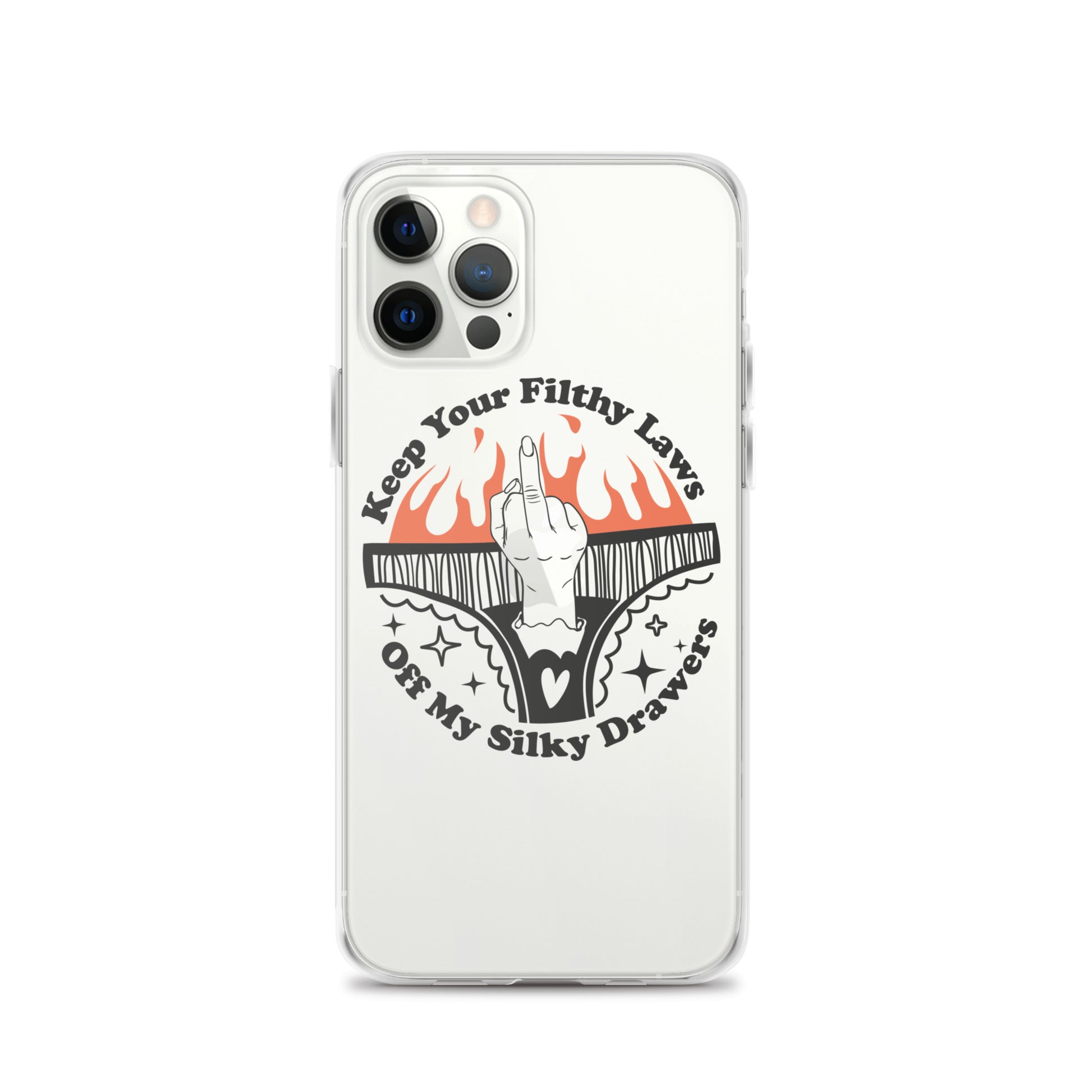 Keep Your Filthy Laws Off iPhone Case - Irie Vybyz Tees & Thingz