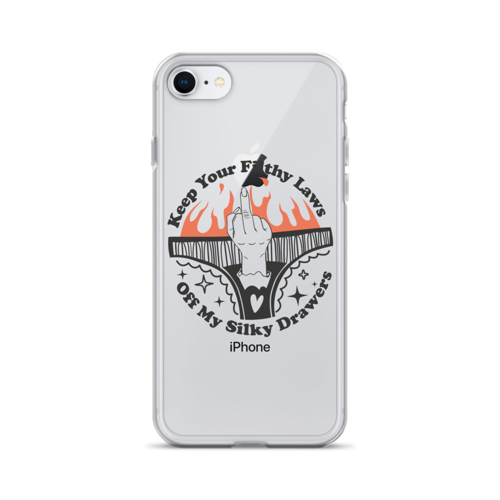 Keep Your Filthy Laws Off iPhone Case - Irie Vybyz Tees & Thingz