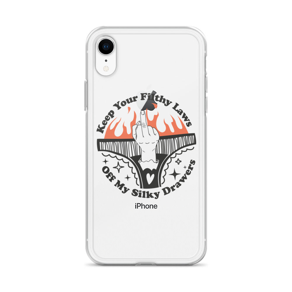 Keep Your Filthy Laws Off iPhone Case - Irie Vybyz Tees & Thingz