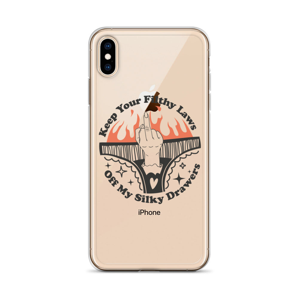 Keep Your Filthy Laws Off iPhone Case - Irie Vybyz Tees & Thingz