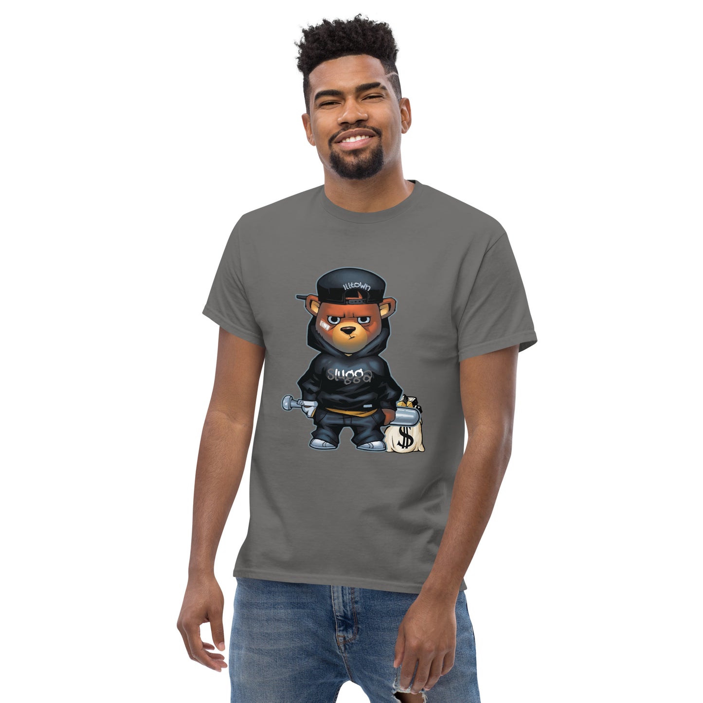 Slugga Bear Men's classic tee - Irie Vybyz Tees & Thingz