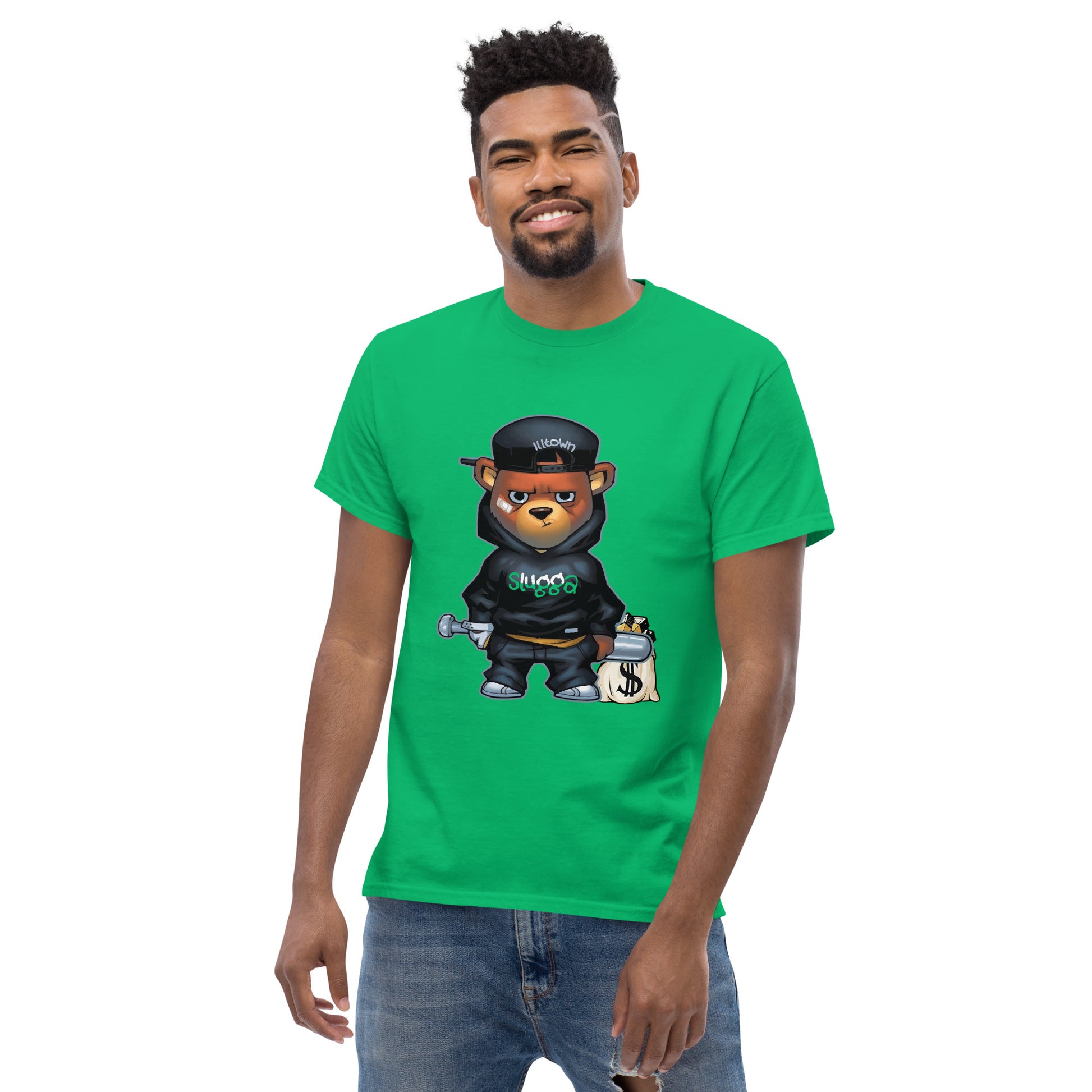 Slugga Bear Men's classic tee - Irie Vybyz Tees & Thingz