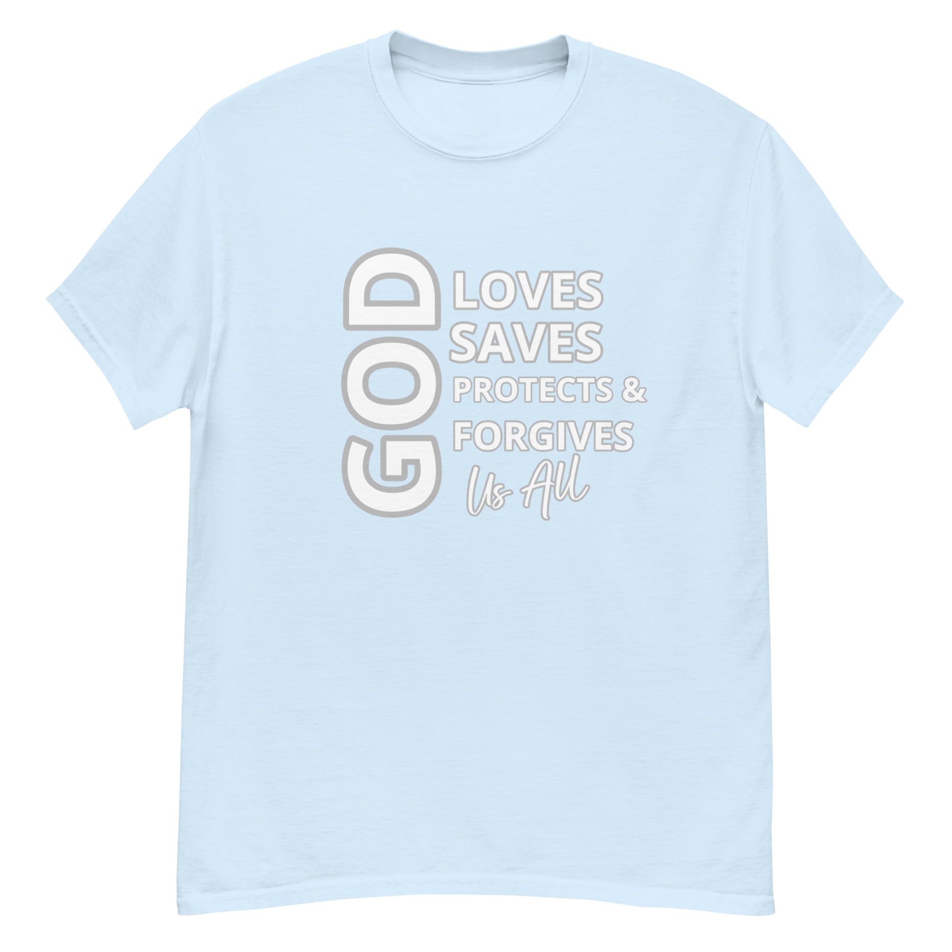 God Loves classic tee - Irie Vybyz Tees & Thingz