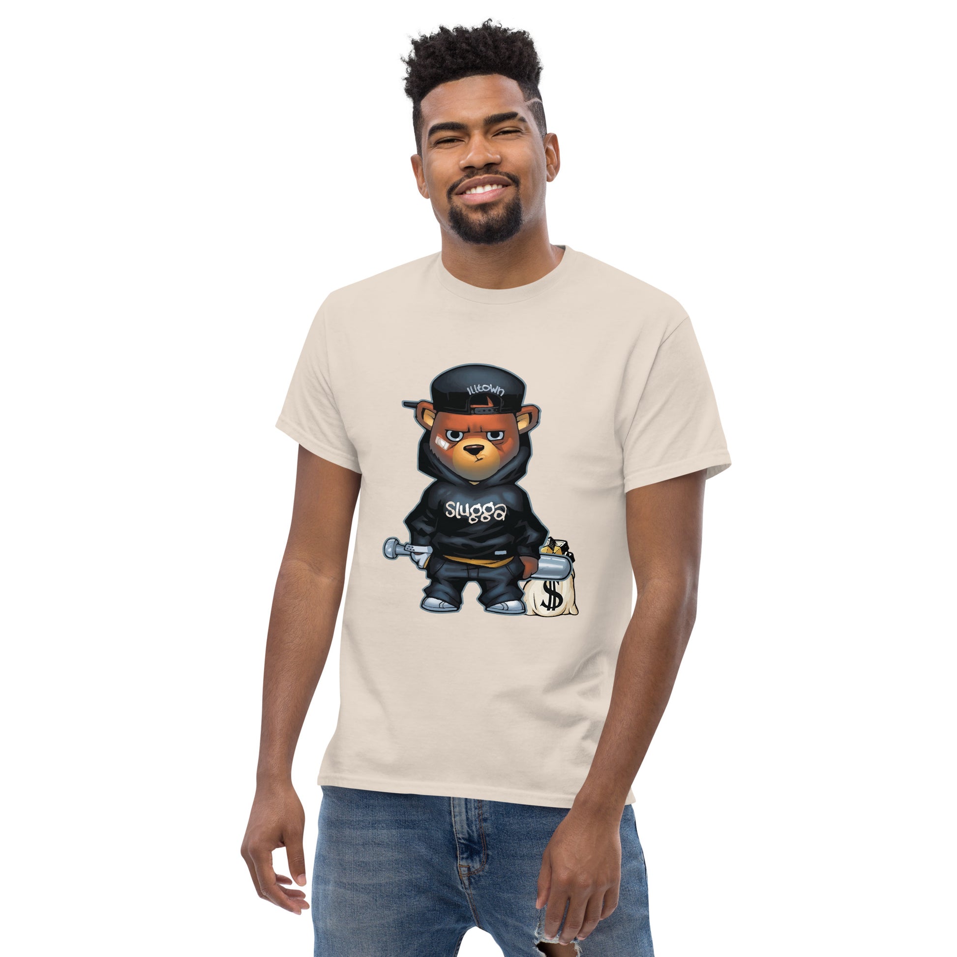 Slugga Bear Men's classic tee - Irie Vybyz Tees & Thingz