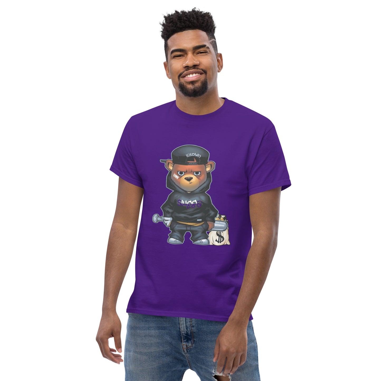 Slugga Bear Men's classic tee - Irie Vybyz Tees & Thingz