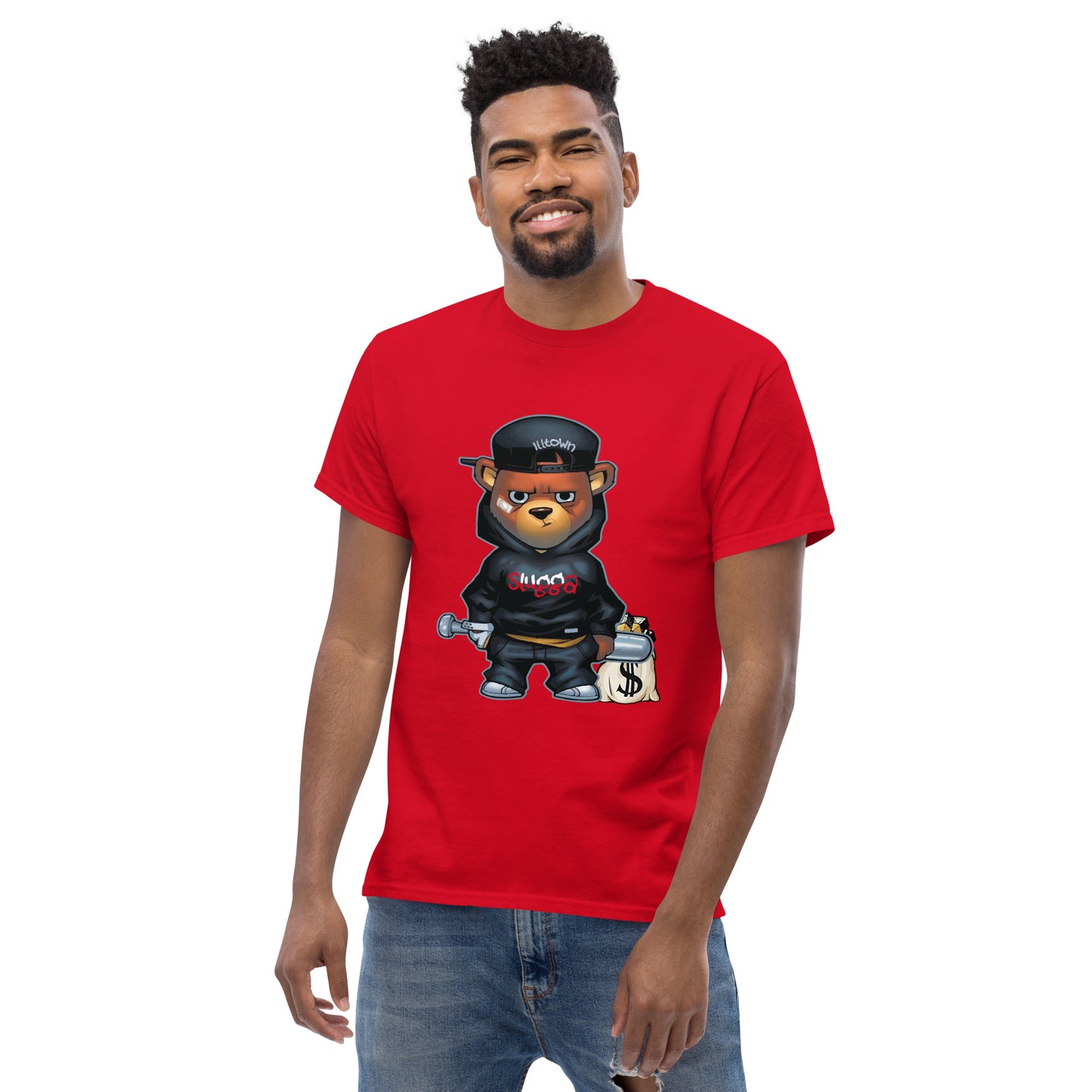 Slugga Bear Men's classic tee - Irie Vybyz Tees & Thingz