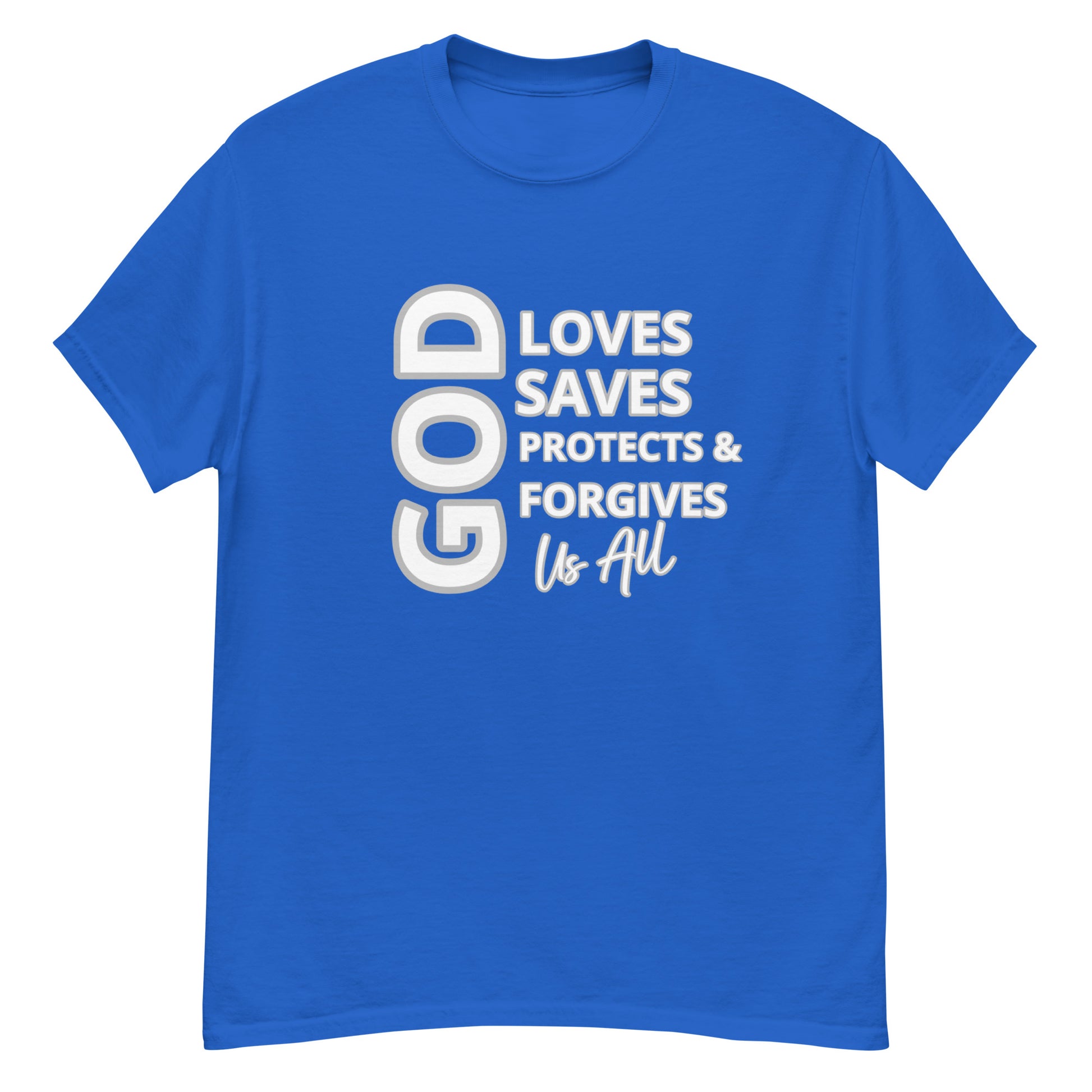 God Loves classic tee - Irie Vybyz Tees & Thingz