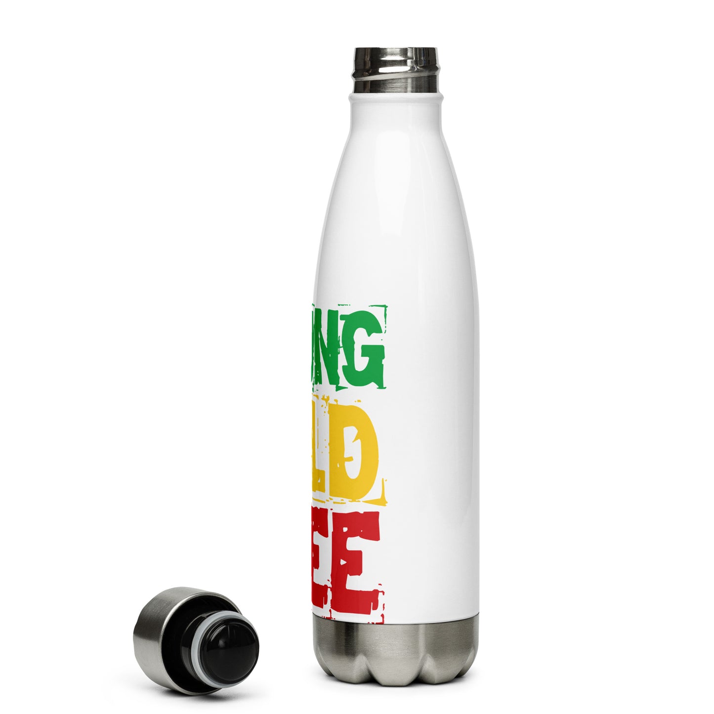 Young Wild and Free Stainless Steel Water Bottle - Irie Vybyz Tees & Thingz