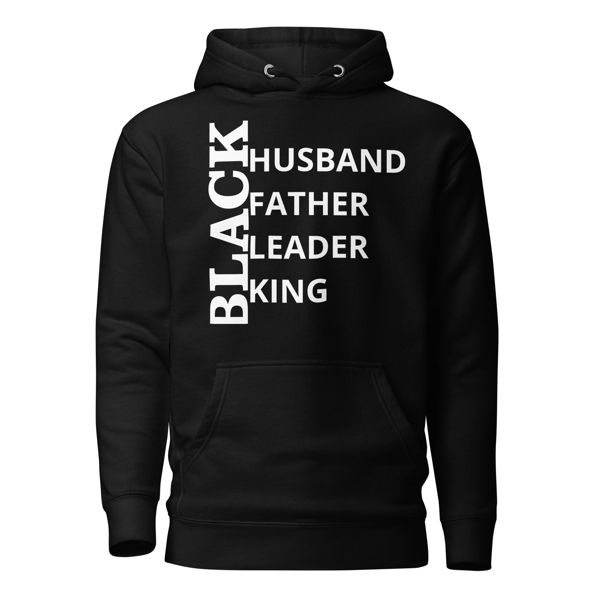 Black Husband Father Hoodie - Irie Vybyz Tees & Thingz