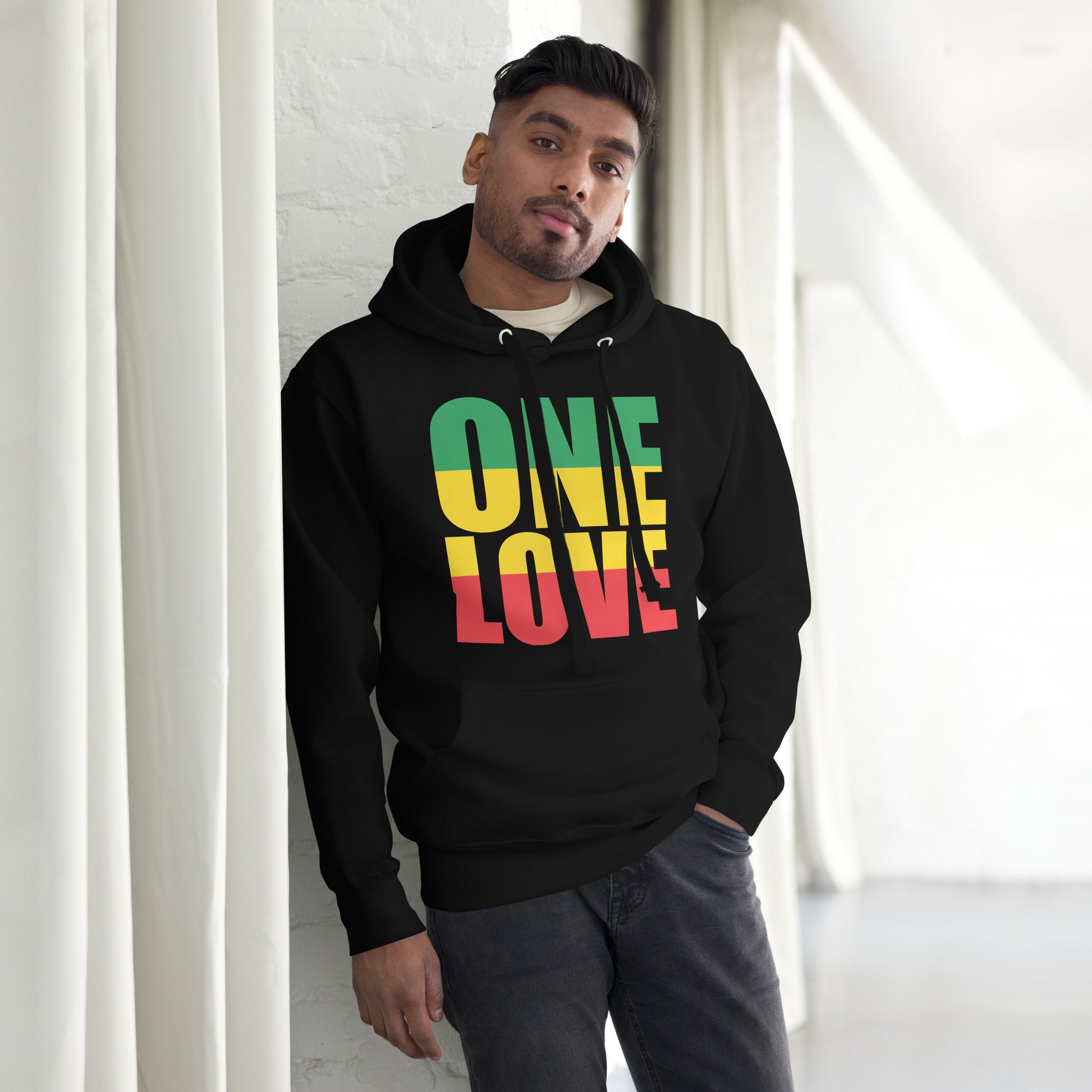 One Love Unisex Hoodie - Irie Vybyz Tees & Thingz