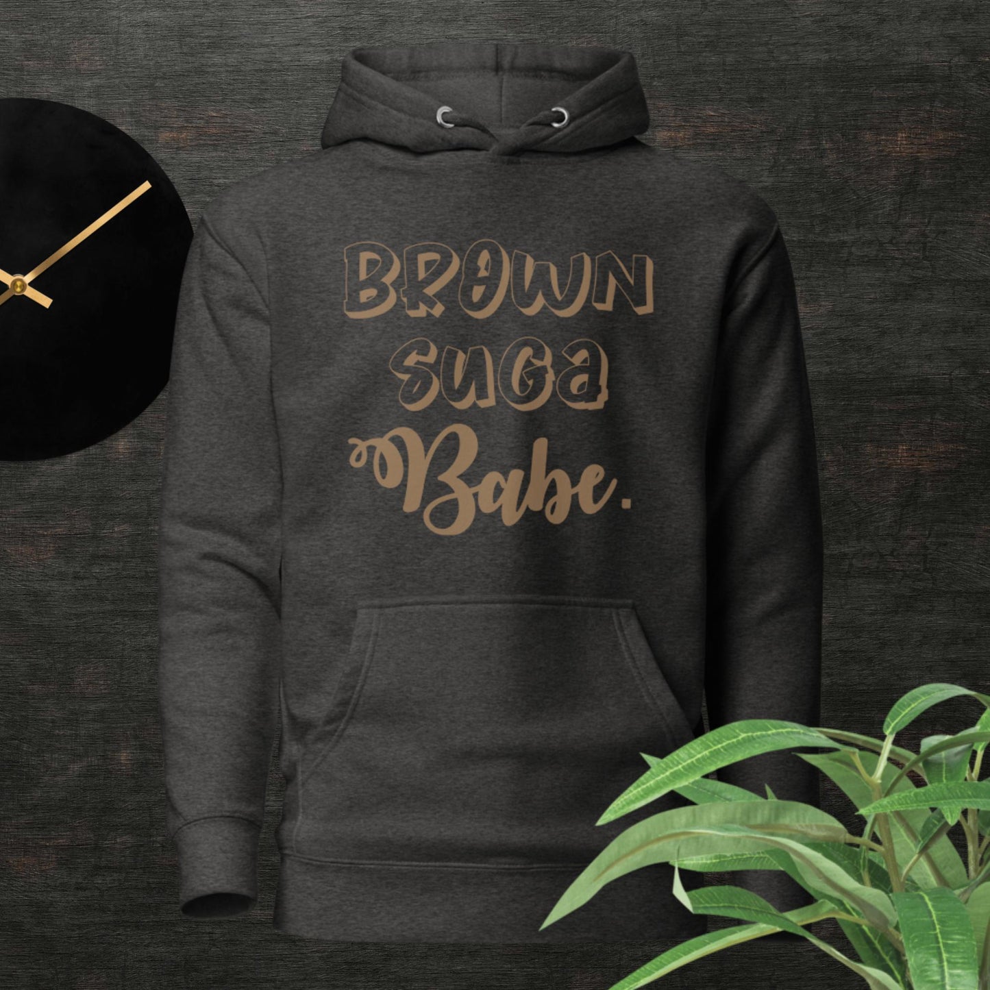 Brown Suga Babe Hoodie - Irie Vybyz Tees & Thingz