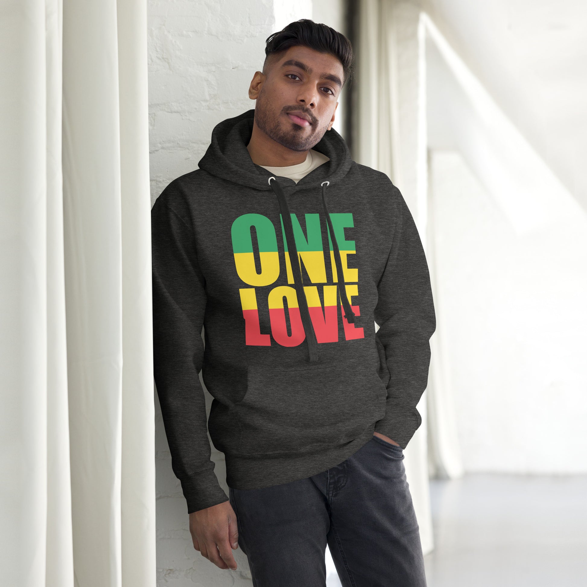 One Love Unisex Hoodie - Irie Vybyz Tees & Thingz