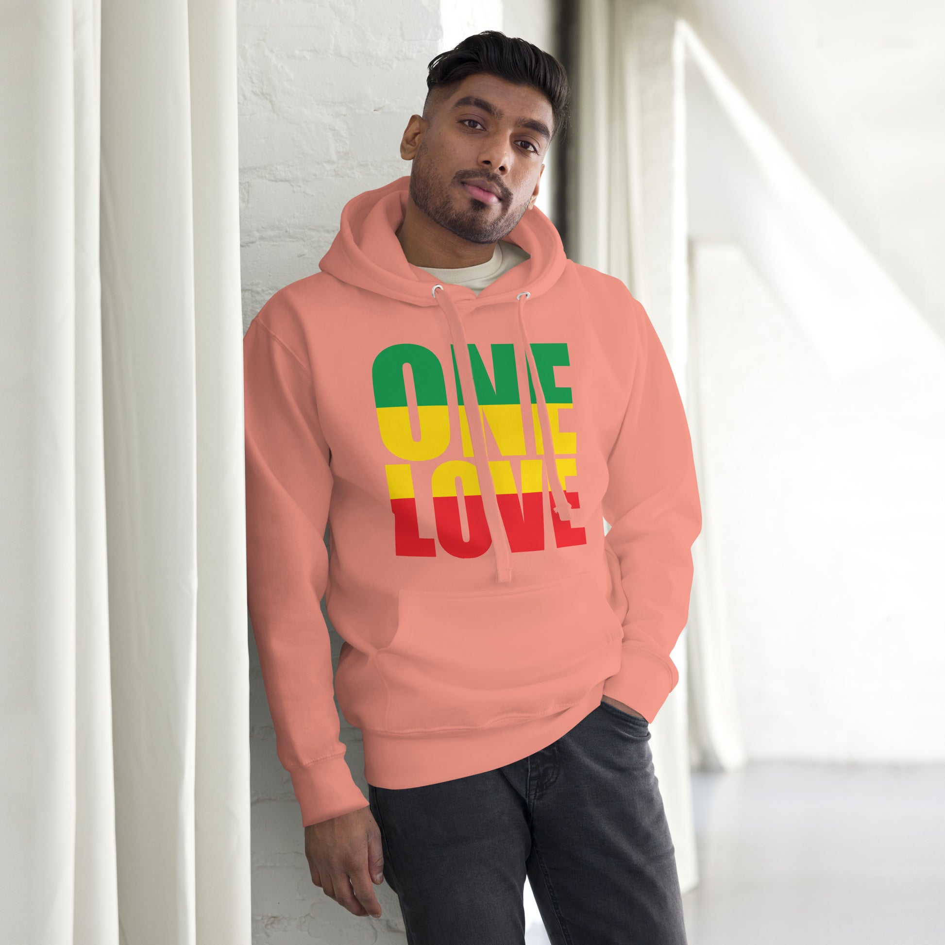 One Love Unisex Hoodie - Irie Vybyz Tees & Thingz