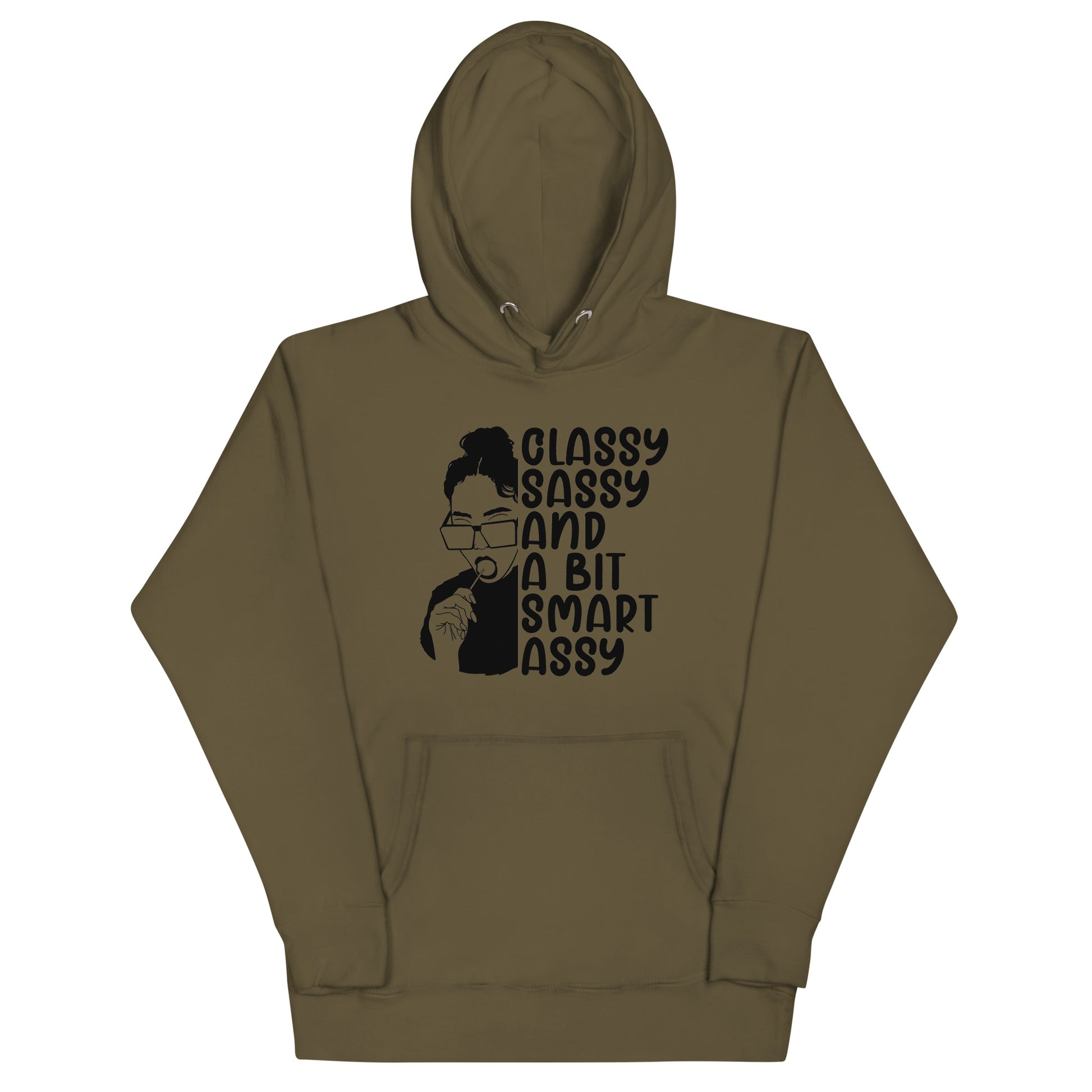 Sassy, Classy and A Bit Smart Assy Hoodie - Irie Vybyz Tees & Thingz