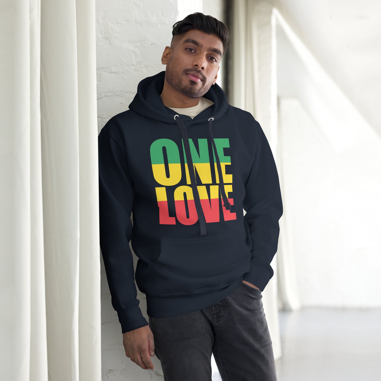 One Love Unisex Hoodie - Irie Vybyz Tees & Thingz