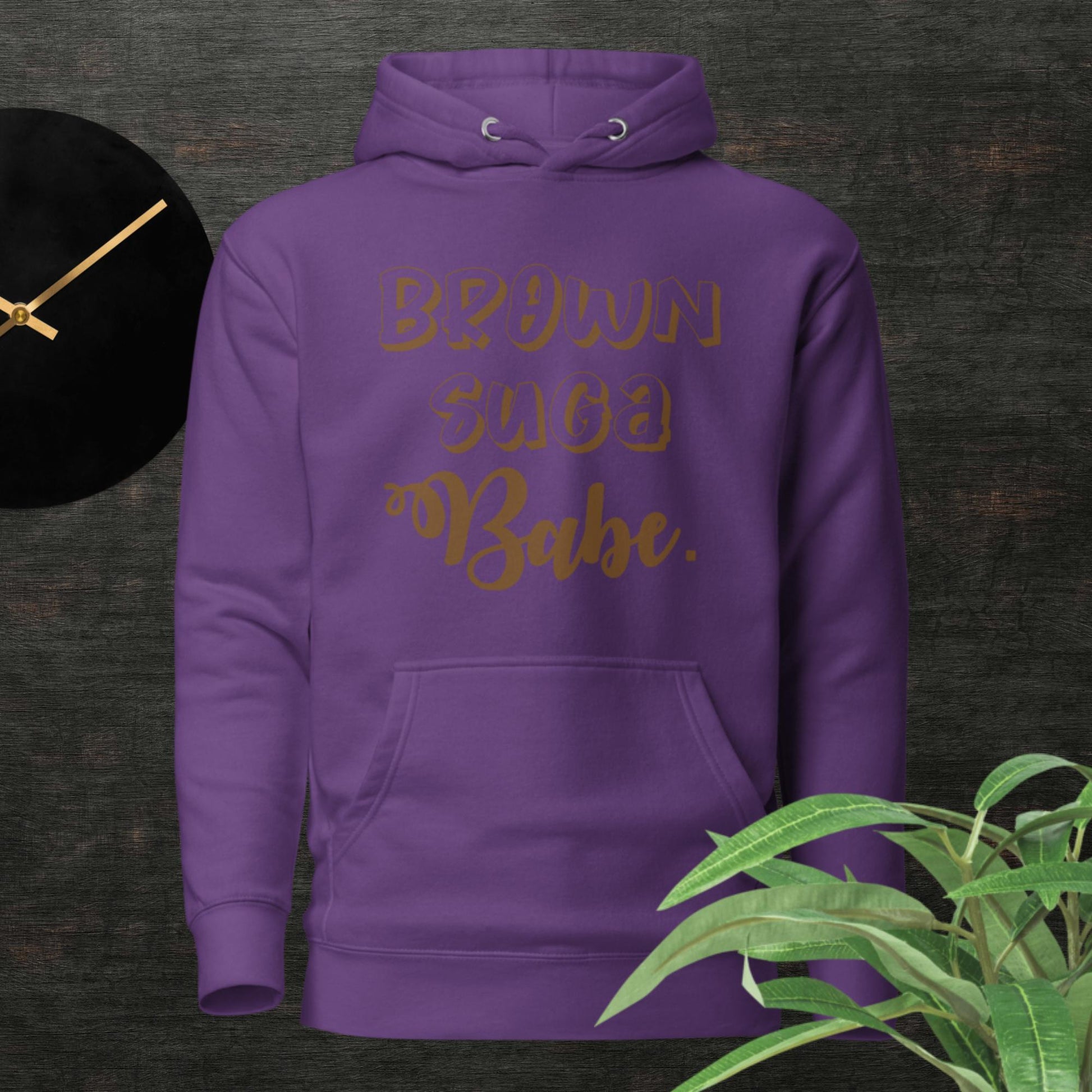 Brown Suga Babe Hoodie - Irie Vybyz Tees & Thingz