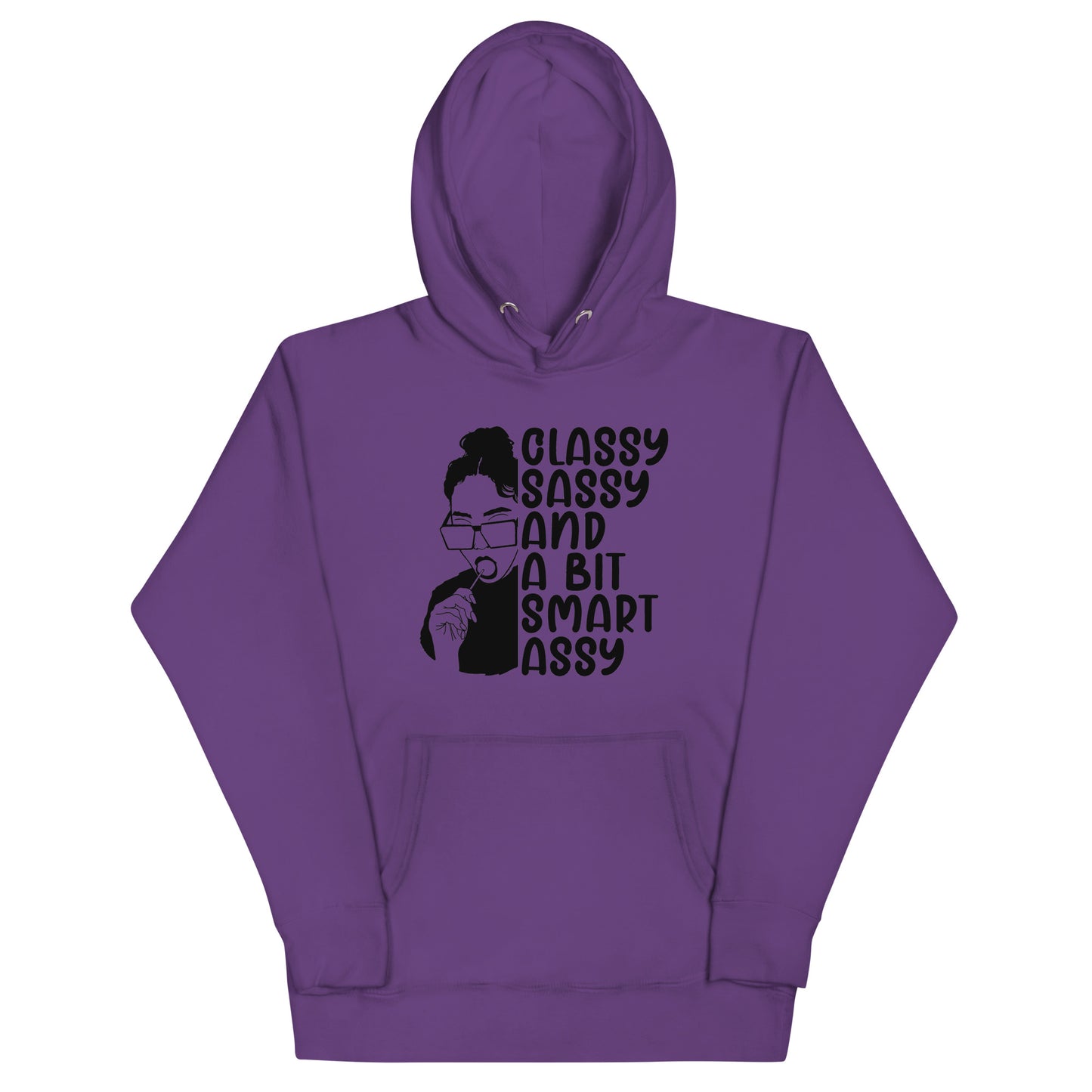 Sassy, Classy and A Bit Smart Assy Hoodie - Irie Vybyz Tees & Thingz