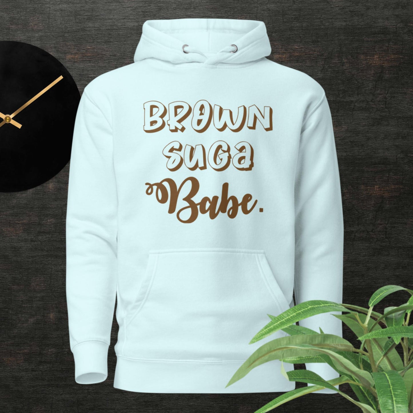 Brown Suga Babe Hoodie - Irie Vybyz Tees & Thingz