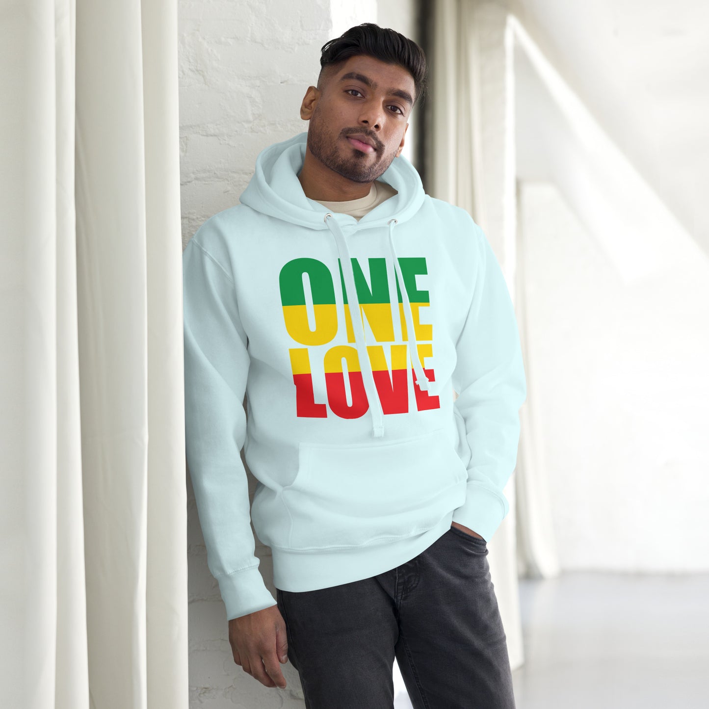 One Love Unisex Hoodie - Irie Vybyz Tees & Thingz