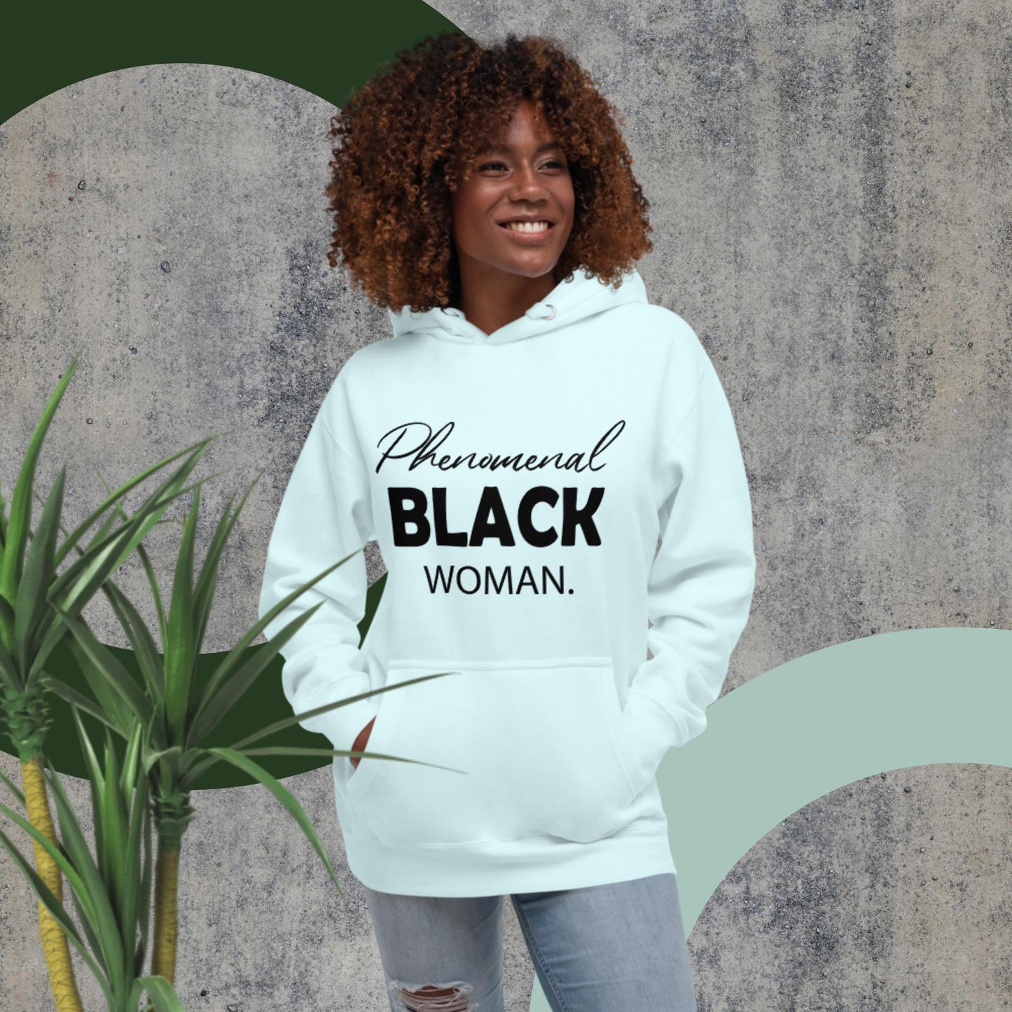 Phenomenal Black Woman Hoodie - Irie Vybyz Tees & Thingz